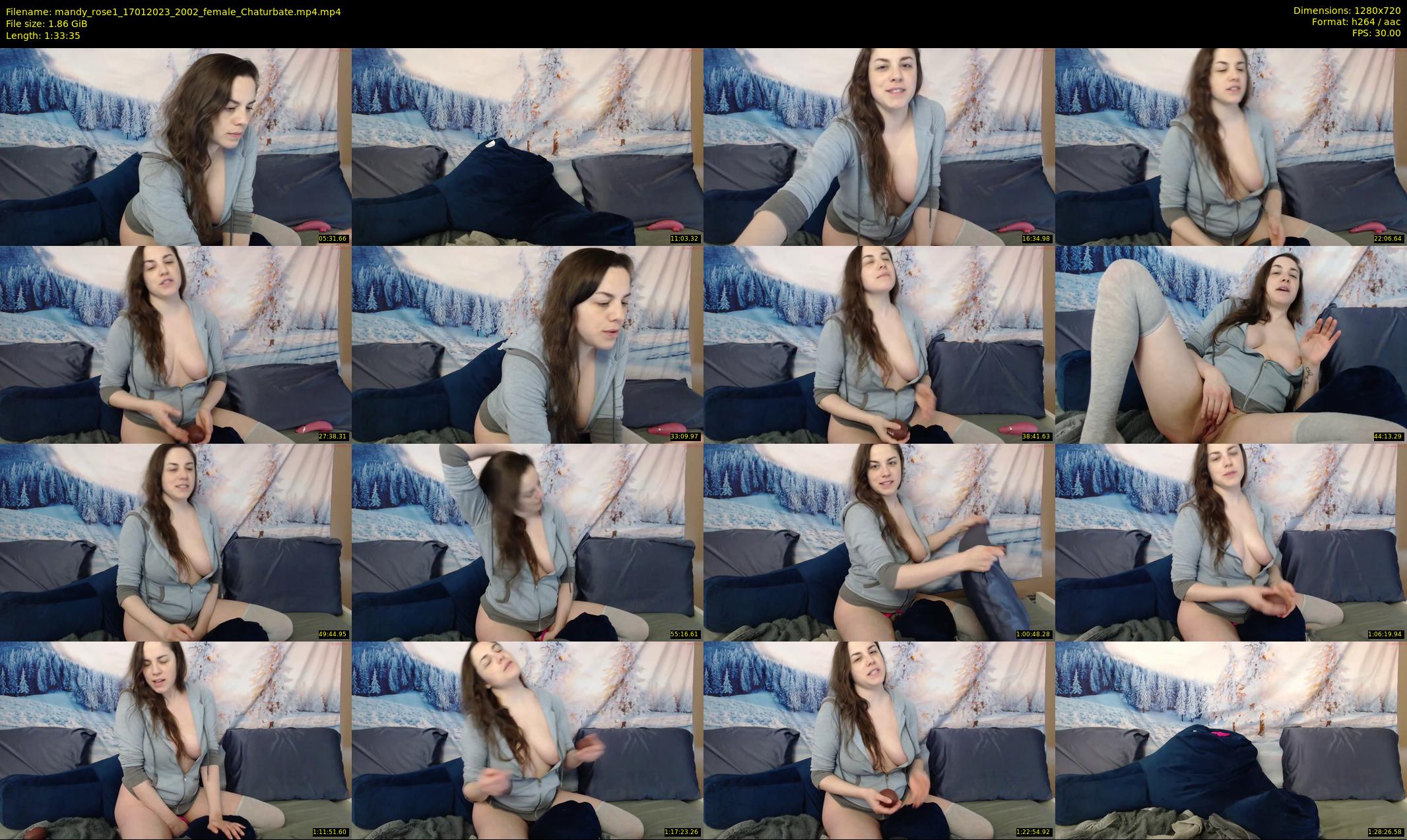 mandy_rose1 — 94 minute Chaturbate female cam show recording, 720p, Jan 17, 2023