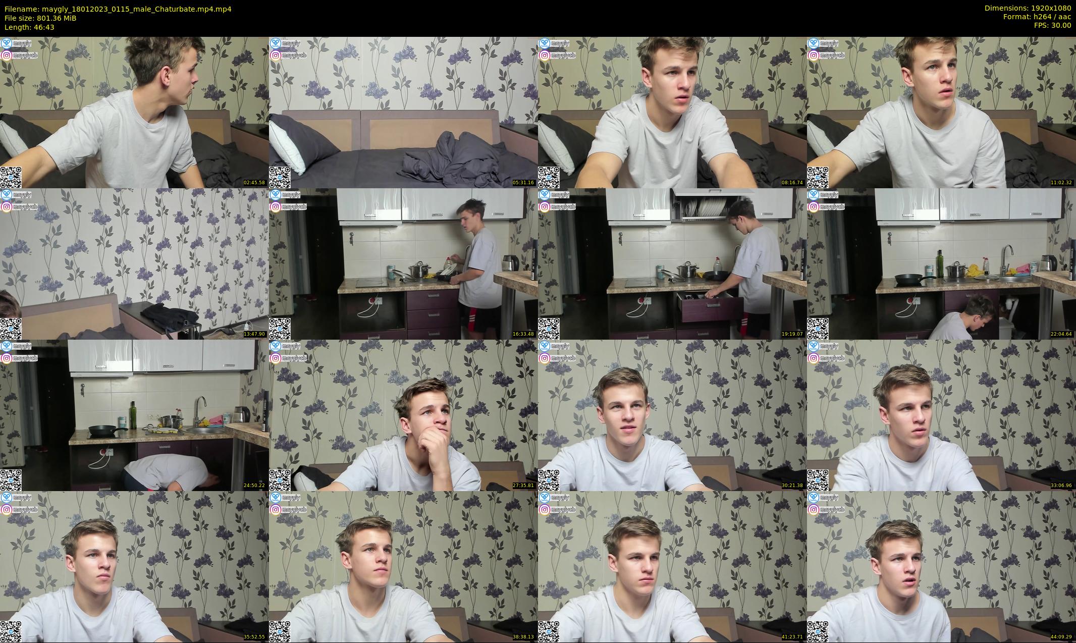 maygly — 47 minute Chaturbate male cam show recording, 1080p, Jan 18, 2023