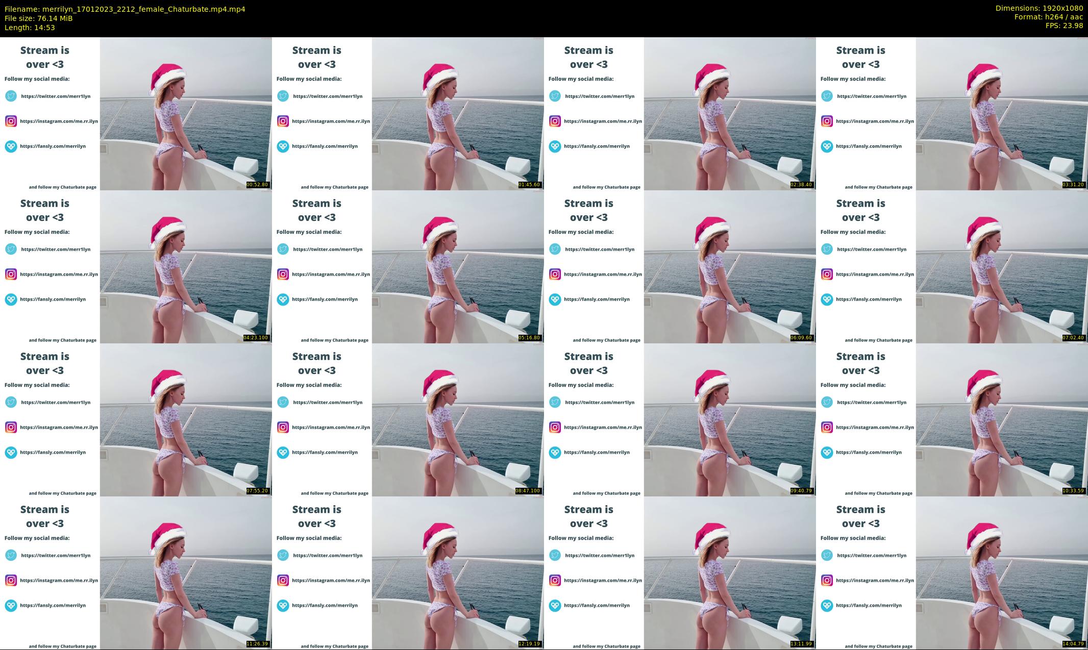 merrilyn — 15 minute Chaturbate female cam show recording, 1080p, Jan 17, 2023