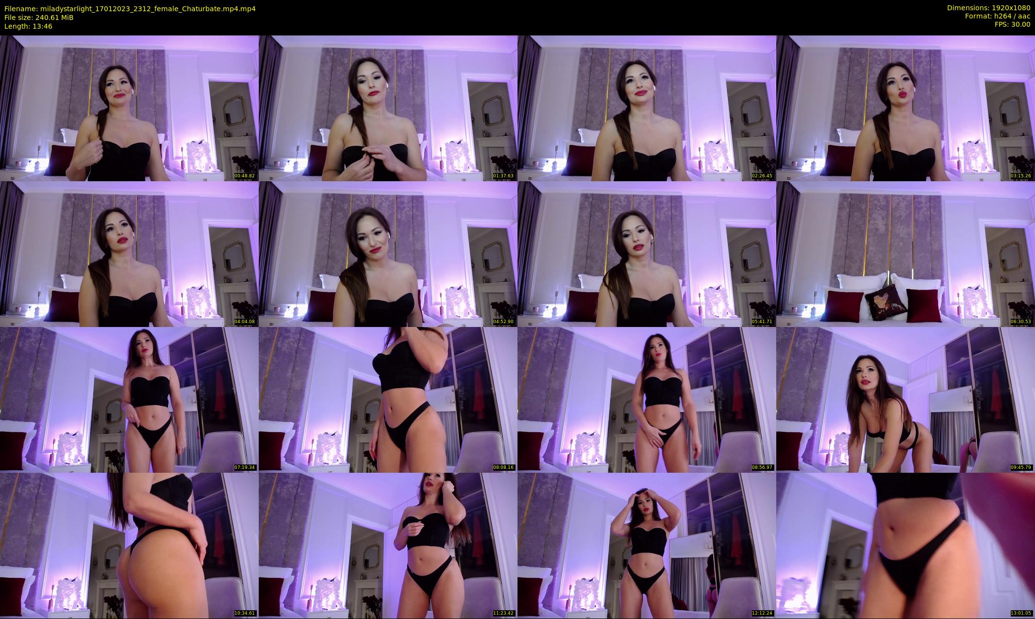 miladystarlight — 14 minute Chaturbate female cam show recording, 1080p, Jan 17, 2023