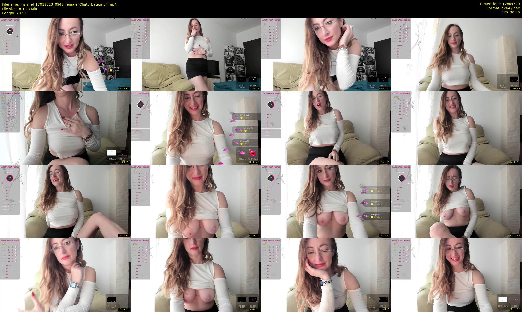 ms_mel — 30 minute Chaturbate female cam show recording, 720p, Jan 17, 2023