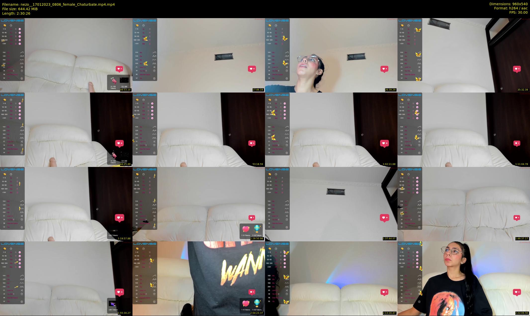 nezo_ — 151 minute Chaturbate female cam show recording, 480p, Jan 17, 2023