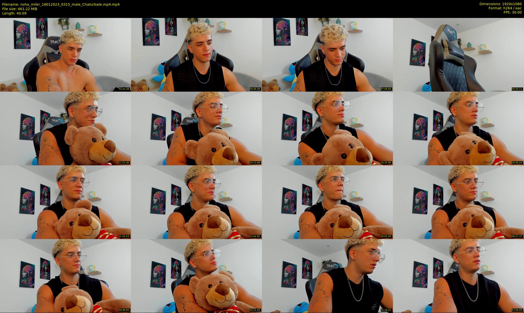 noha_miler — 41 minute Chaturbate male cam show recording, 1080p, Jan 18, 2023