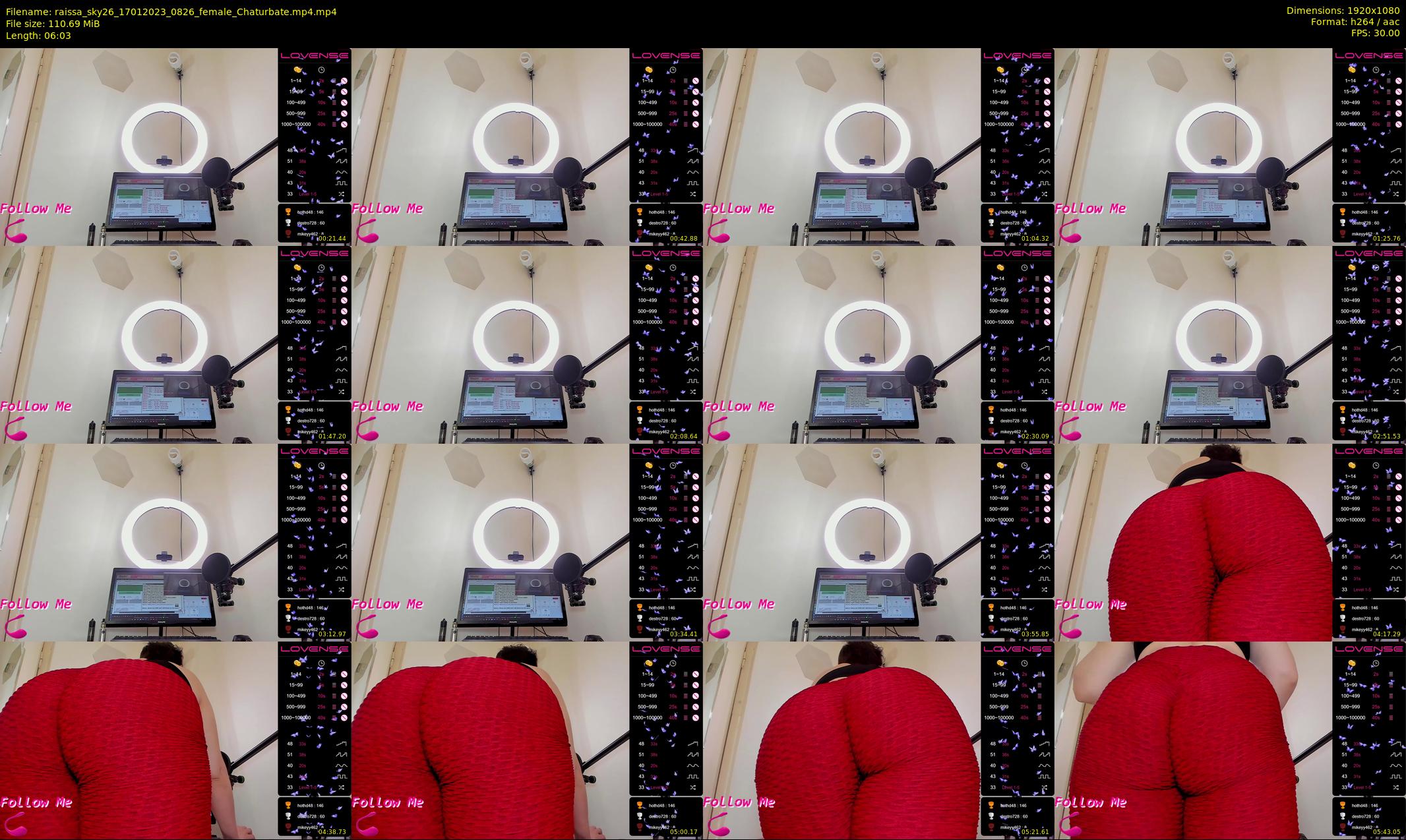 raissa_sky26 — 7 minute Chaturbate female cam show recording, 1080p, Jan 17, 2023
