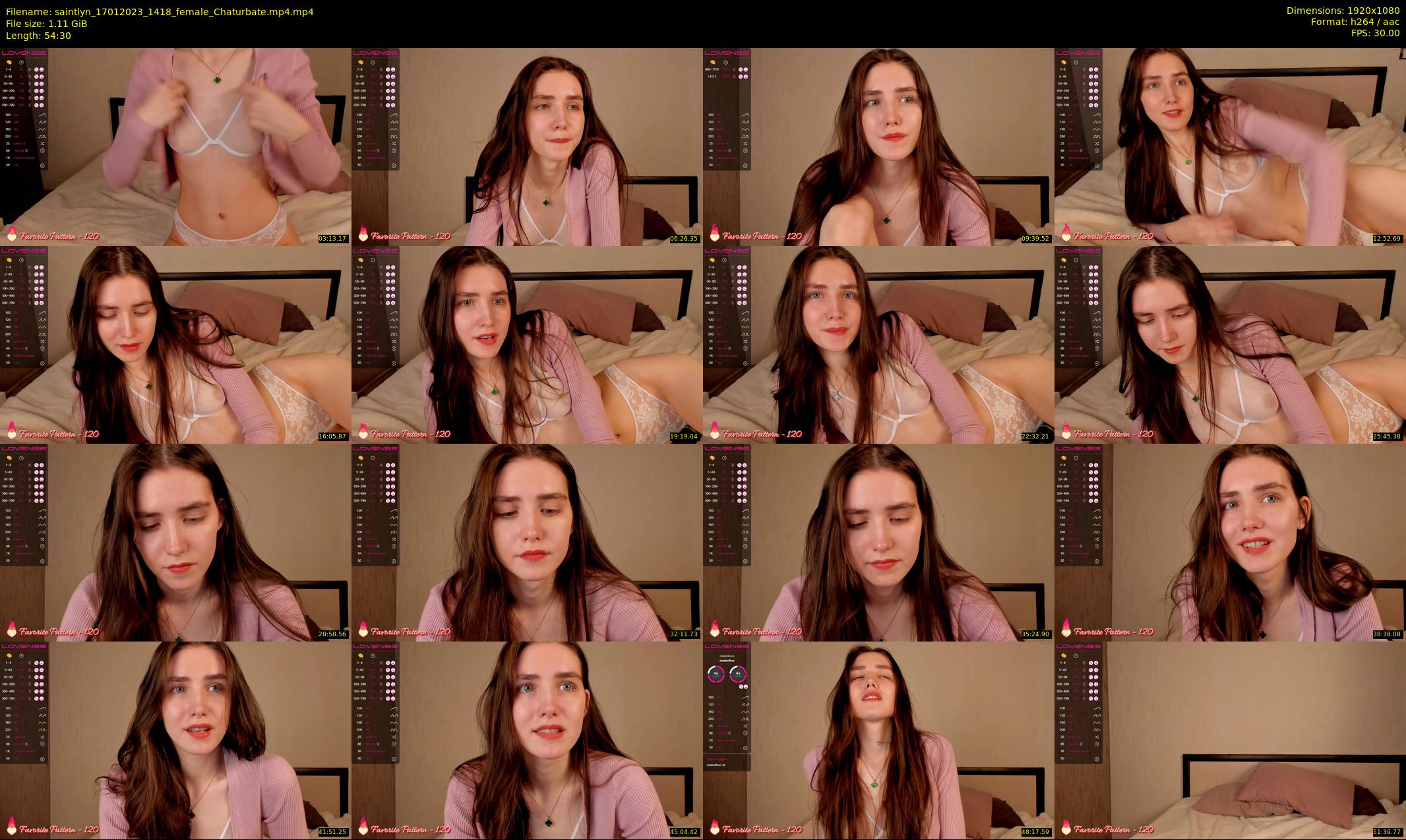 saintlyn — 55 minute Chaturbate female cam show recording, 1080p, Jan 17, 2023