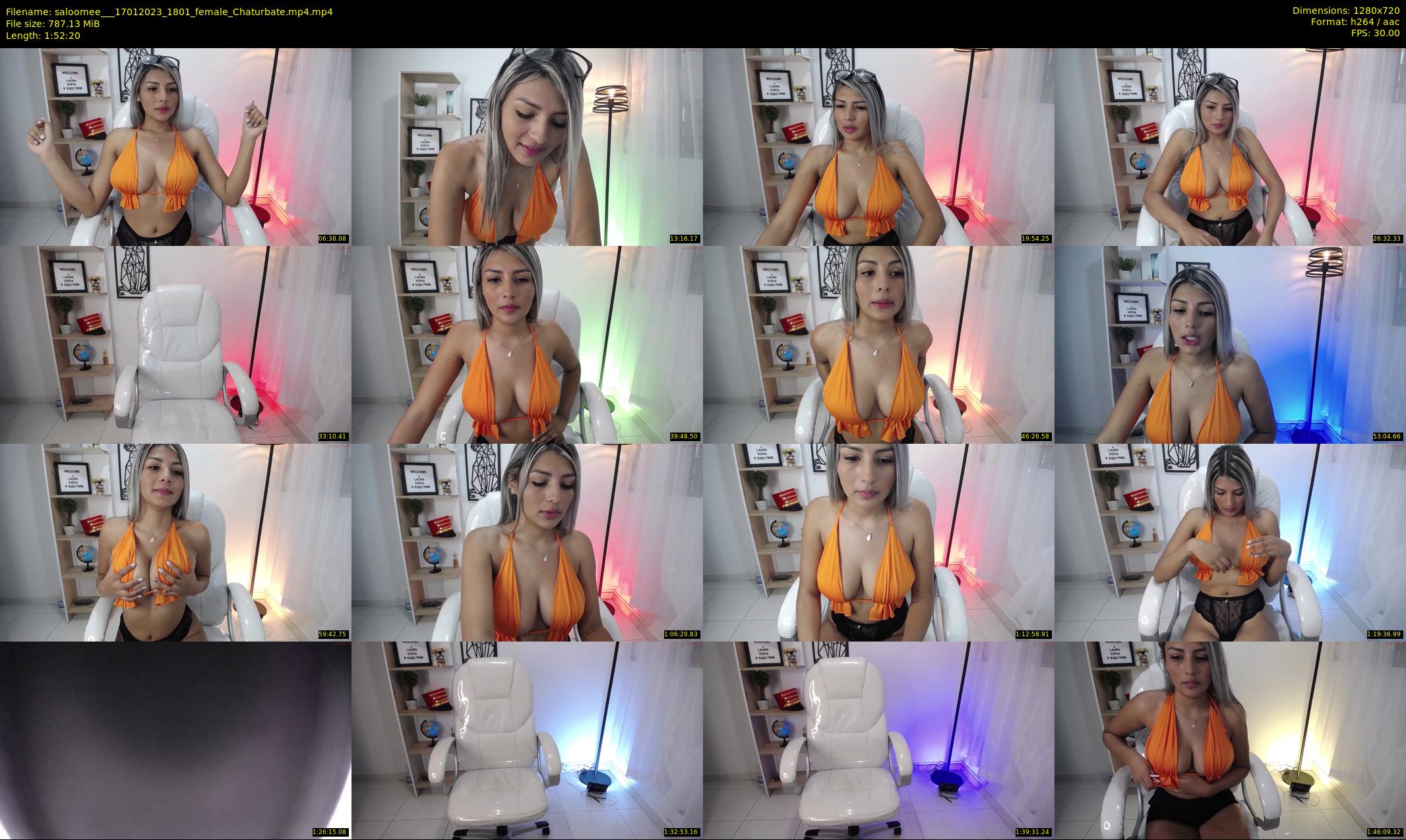 saloomee__ — 113 minute Chaturbate female cam show recording, 720p, Jan 17, 2023