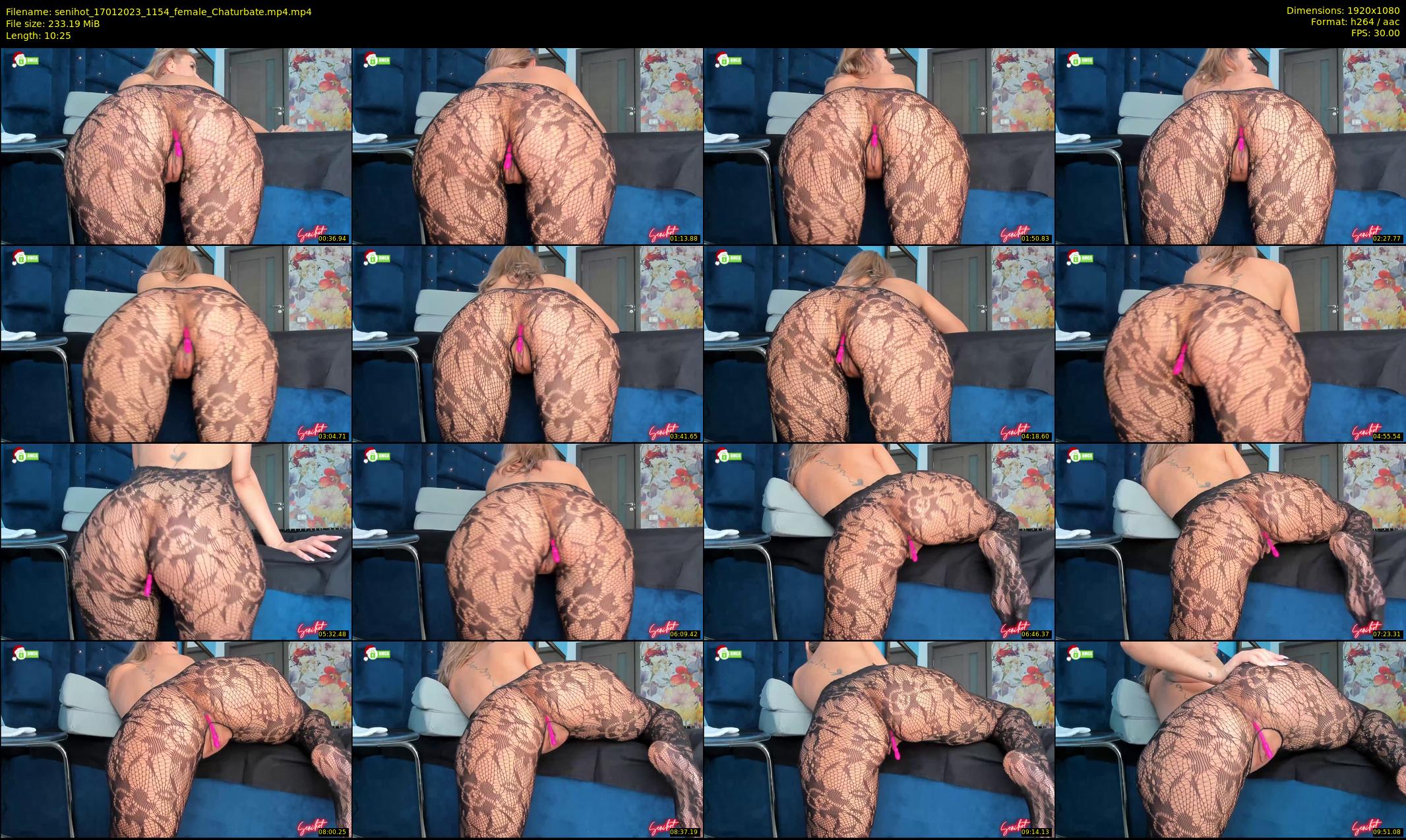senihot — 11 minute Chaturbate female cam show recording, 1080p, Jan 17, 2023
