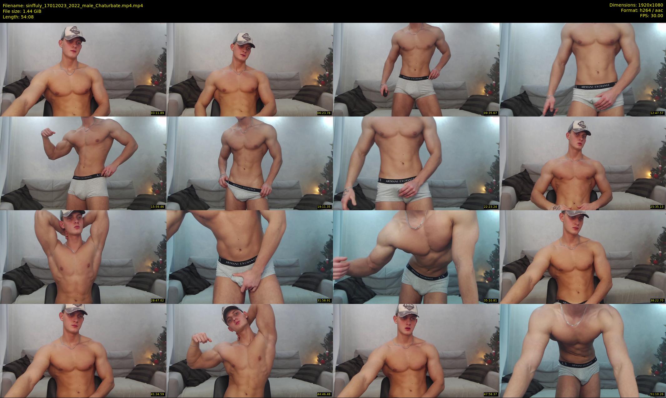 sinffuly — 55 minute Chaturbate male cam show recording, 1080p, Jan 17, 2023