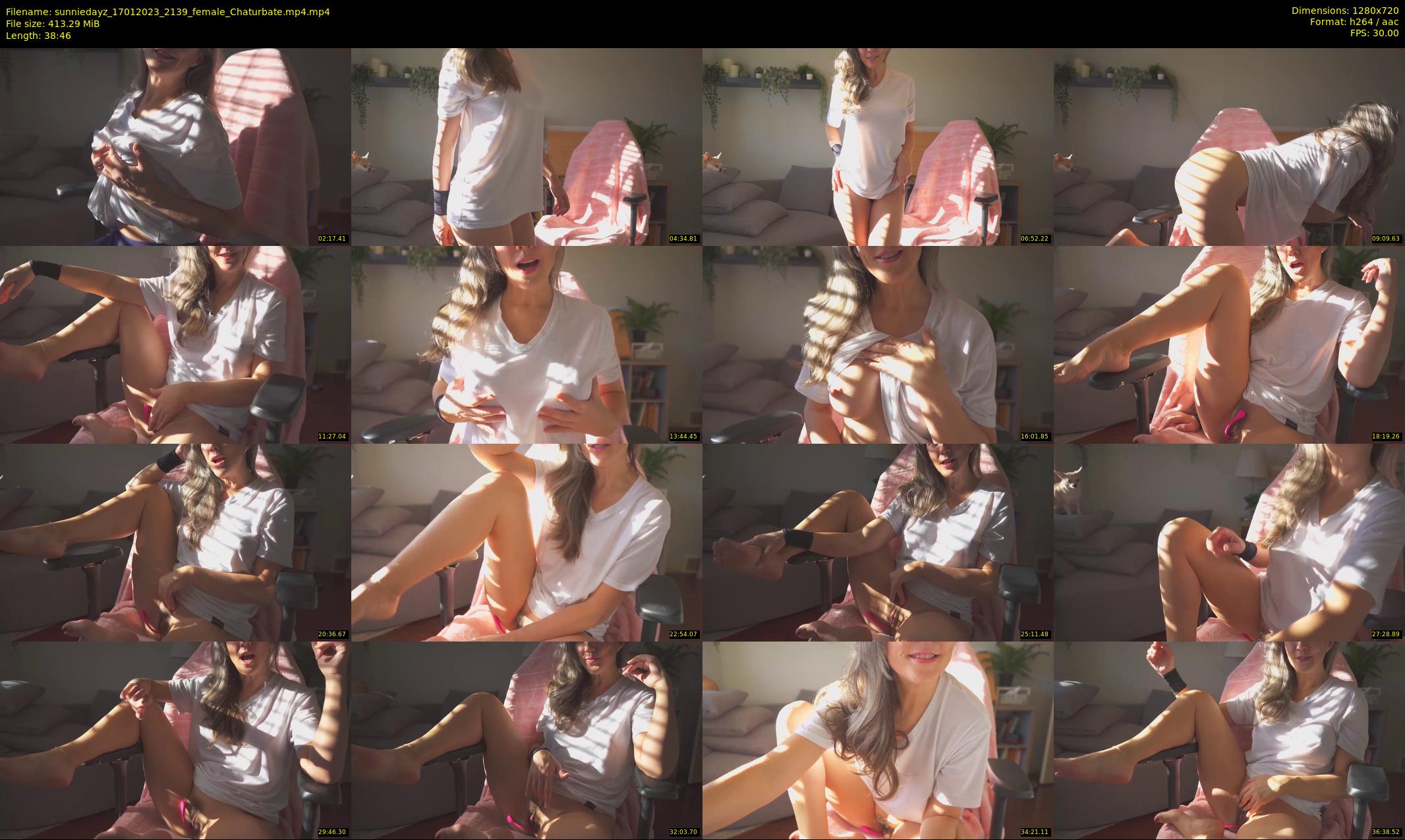 sunniedayz — 39 minute Chaturbate female cam show recording, 720p, Jan 17, 2023