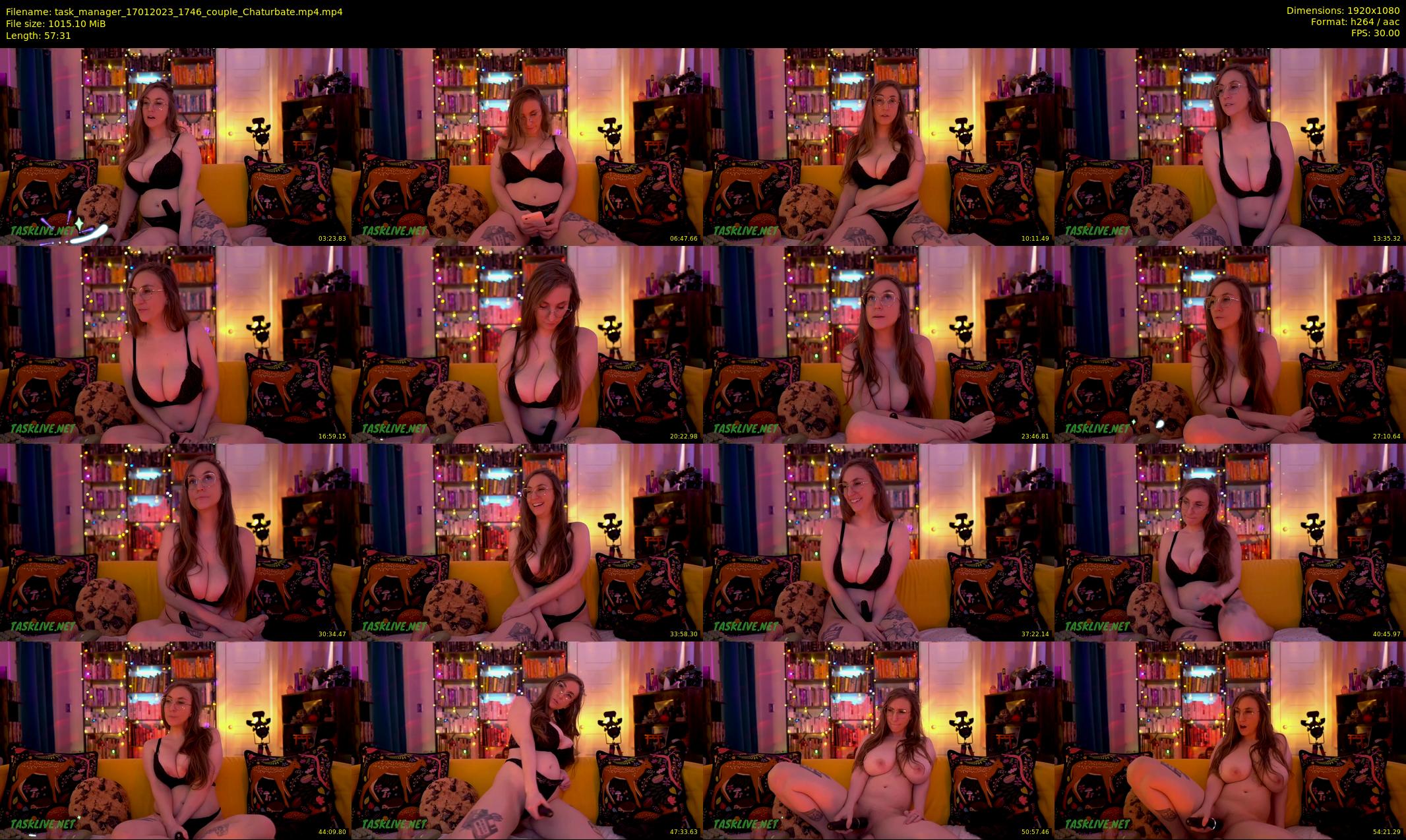 task_manager — 58 minute Chaturbate couple cam show recording, 1080p, Jan 17, 2023