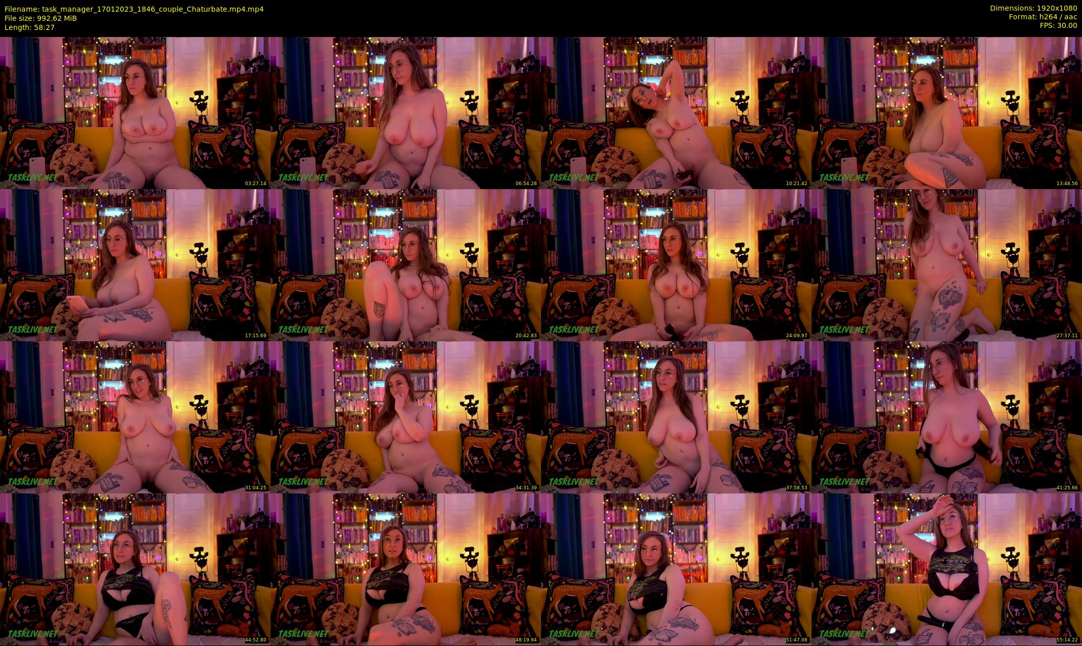 task_manager — 59 minute Chaturbate couple cam show recording, 1080p, Jan 17, 2023
