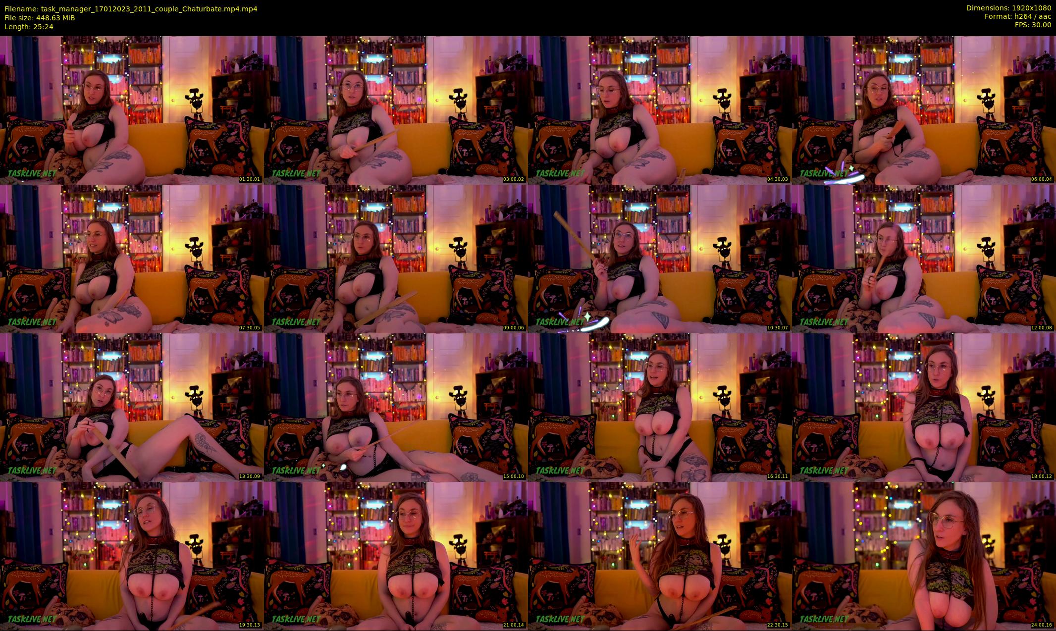 task_manager — 26 minute Chaturbate couple cam show recording, 1080p, Jan 17, 2023