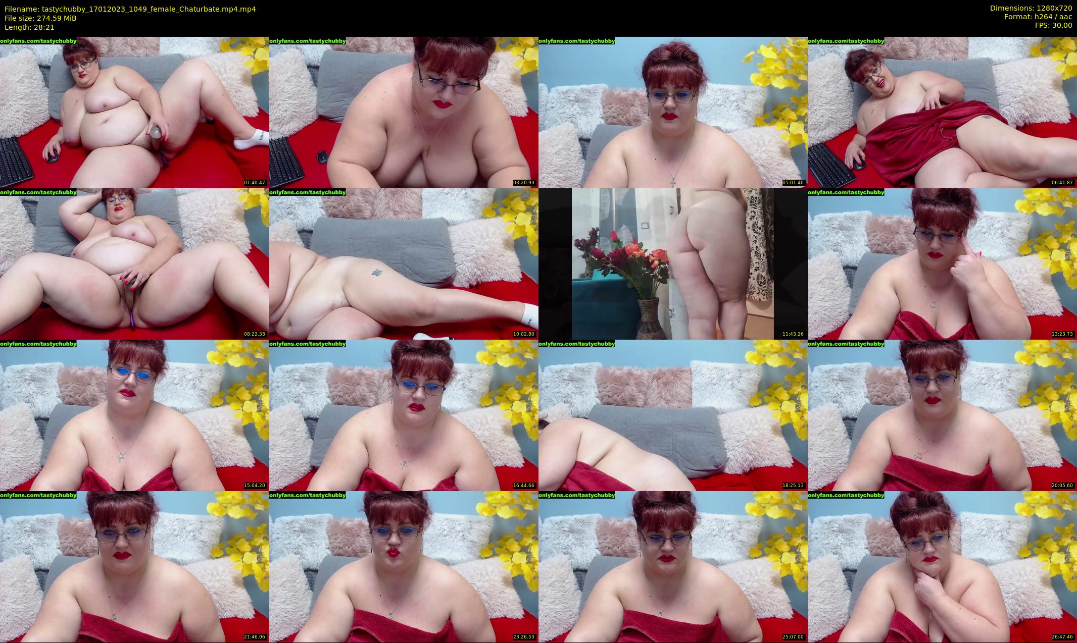 tastychubby — 29 minute Chaturbate female cam show recording, 720p, Jan 17, 2023