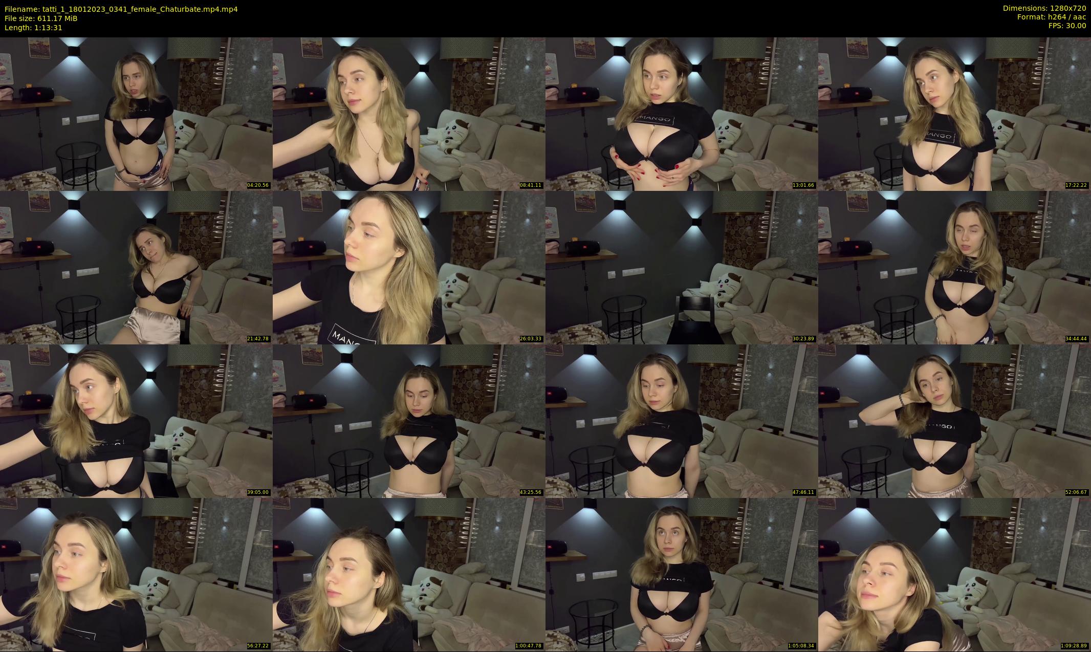 tatti_1 — 74 minute Chaturbate female cam show recording, 720p, Jan 18, 2023