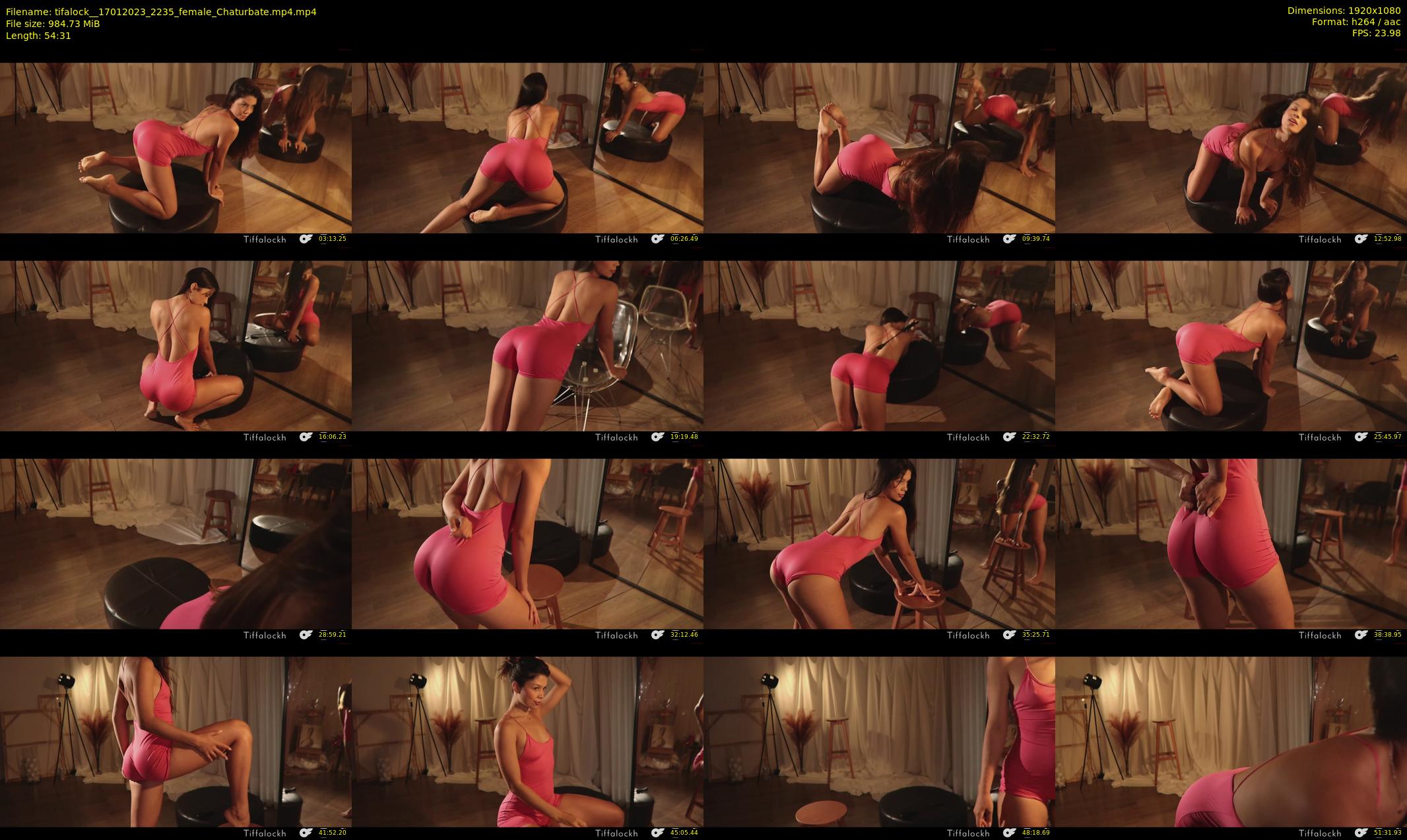 tifalock_ — 55 minute Chaturbate female cam show recording, 1080p, Jan 17, 2023