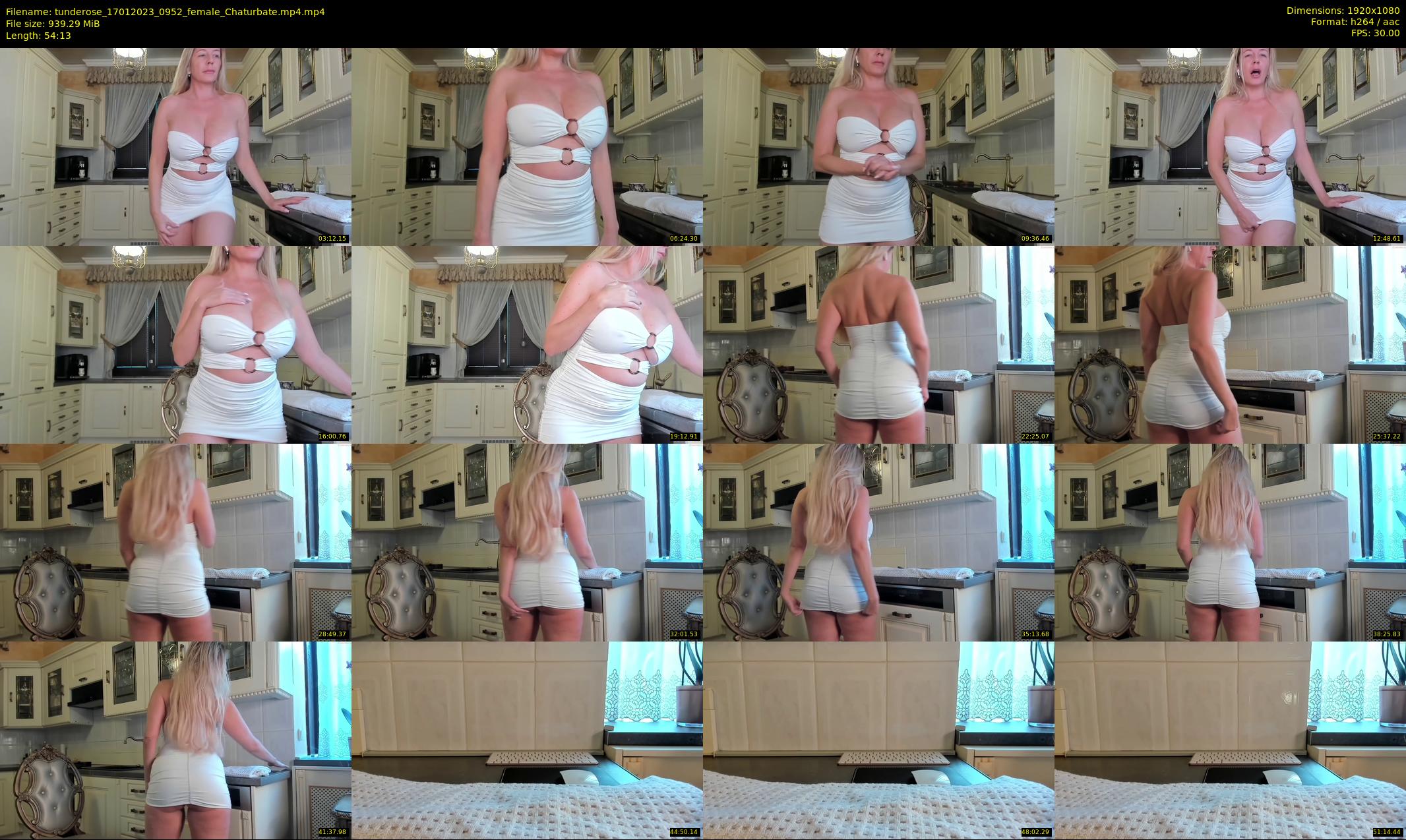 tunderose — 55 minute Chaturbate female cam show recording, 1080p, Jan 17, 2023