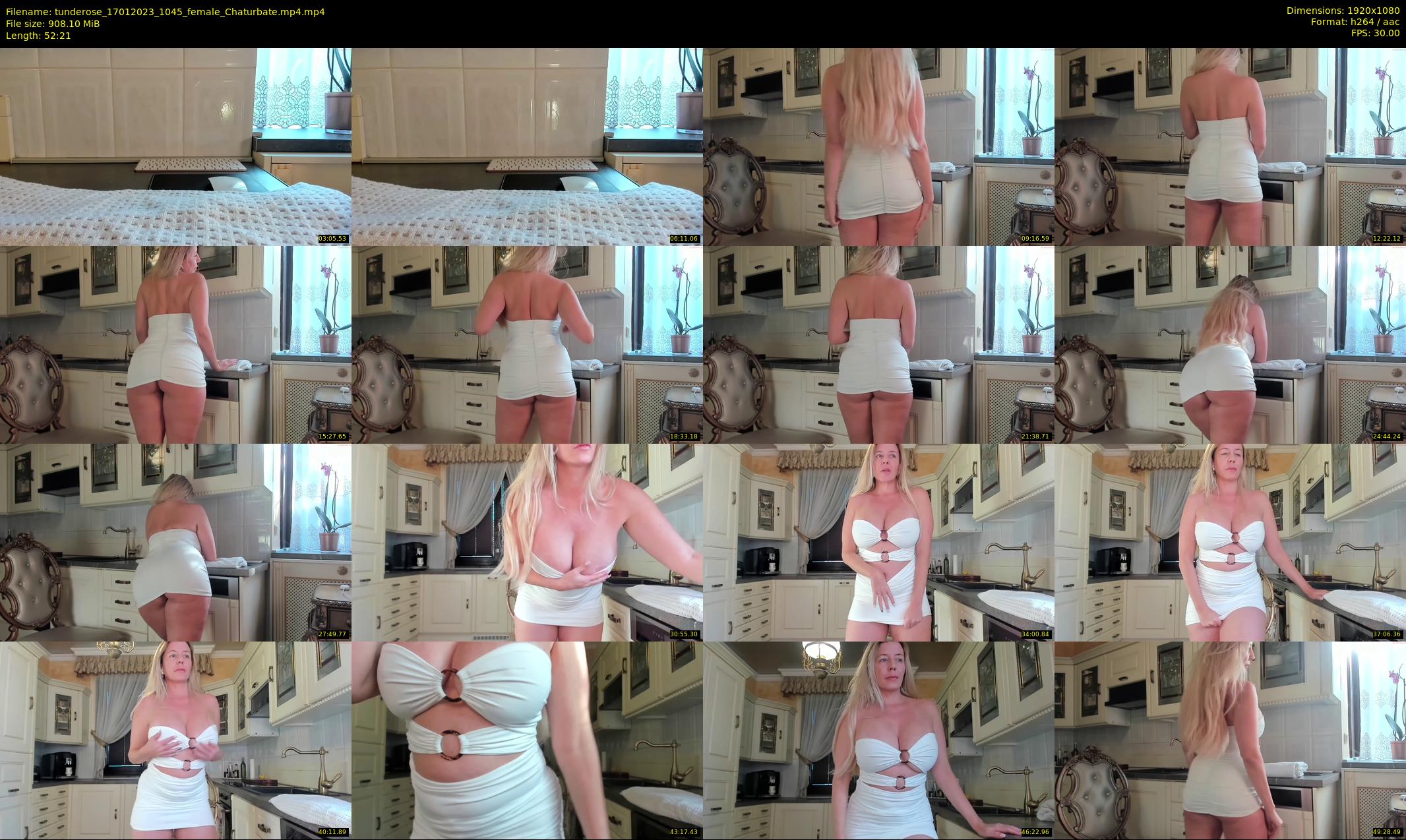 tunderose — 53 minute Chaturbate female cam show recording, 1080p, Jan 17, 2023