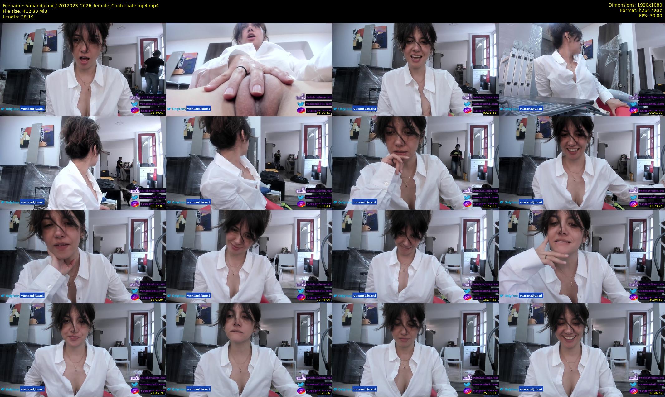 vanandjuani — 29 minute Chaturbate female cam show recording, 1080p, Jan 17, 2023