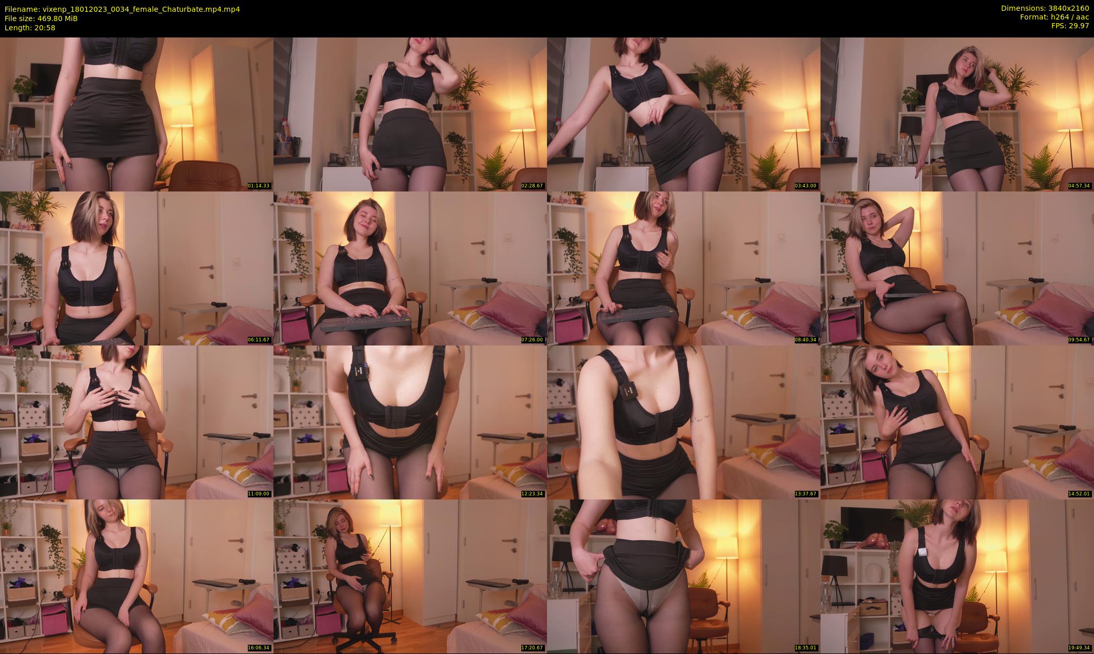 vixenp — 21 minute Chaturbate female cam show recording, 4K, Jan 18, 2023