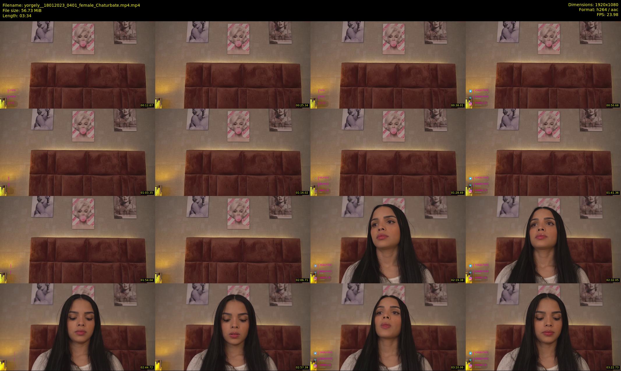 yorgely_ — 4 minute Chaturbate female cam show recording, 1080p, Jan 18, 2023
