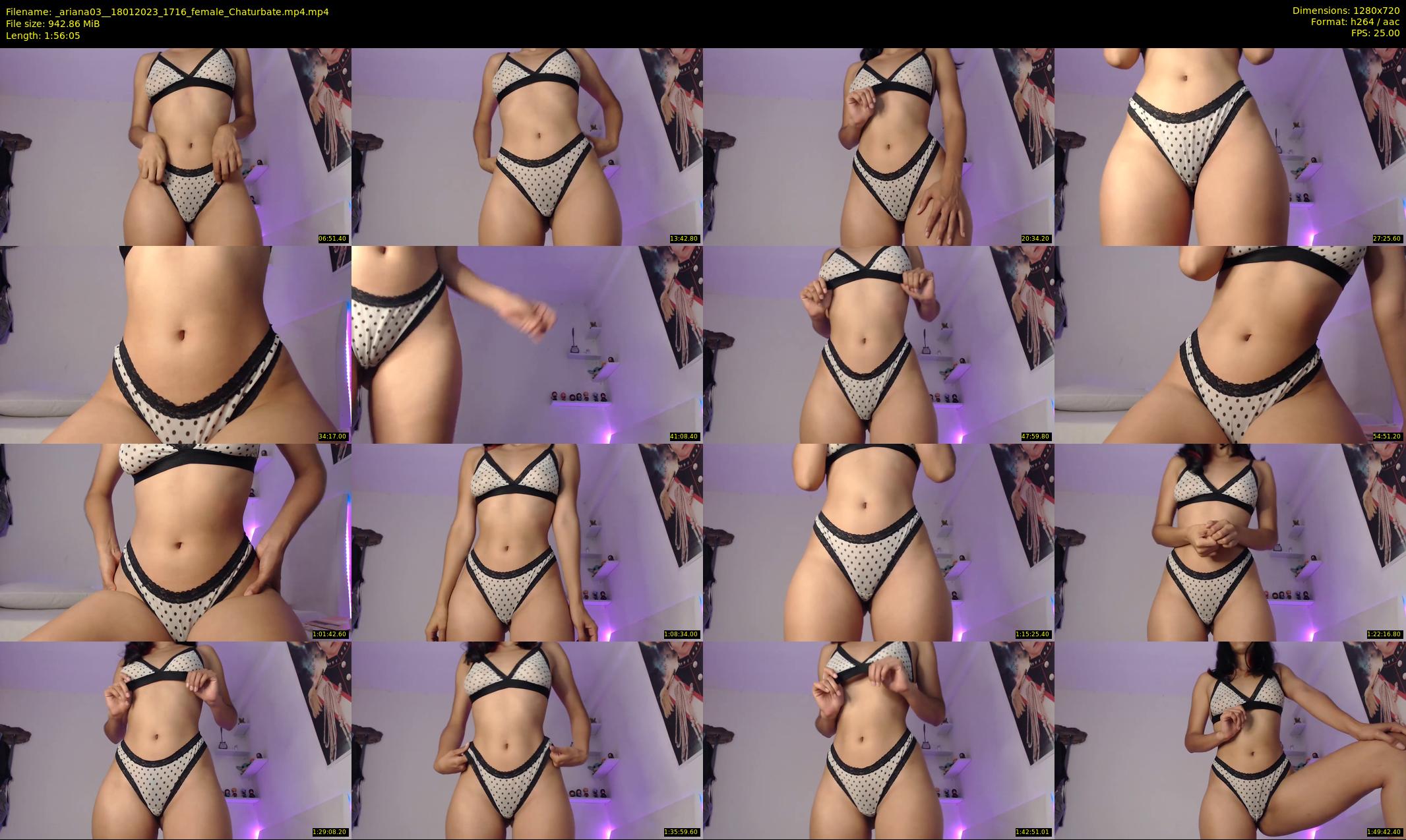 _ariana03_ — 117 minute Chaturbate female cam show recording, 720p, Jan 18, 2023