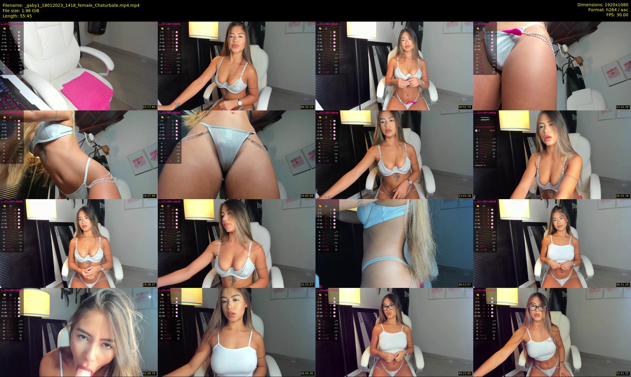 _gaby1 — 56 minute Chaturbate female cam show recording, 1080p, Jan 18, 2023