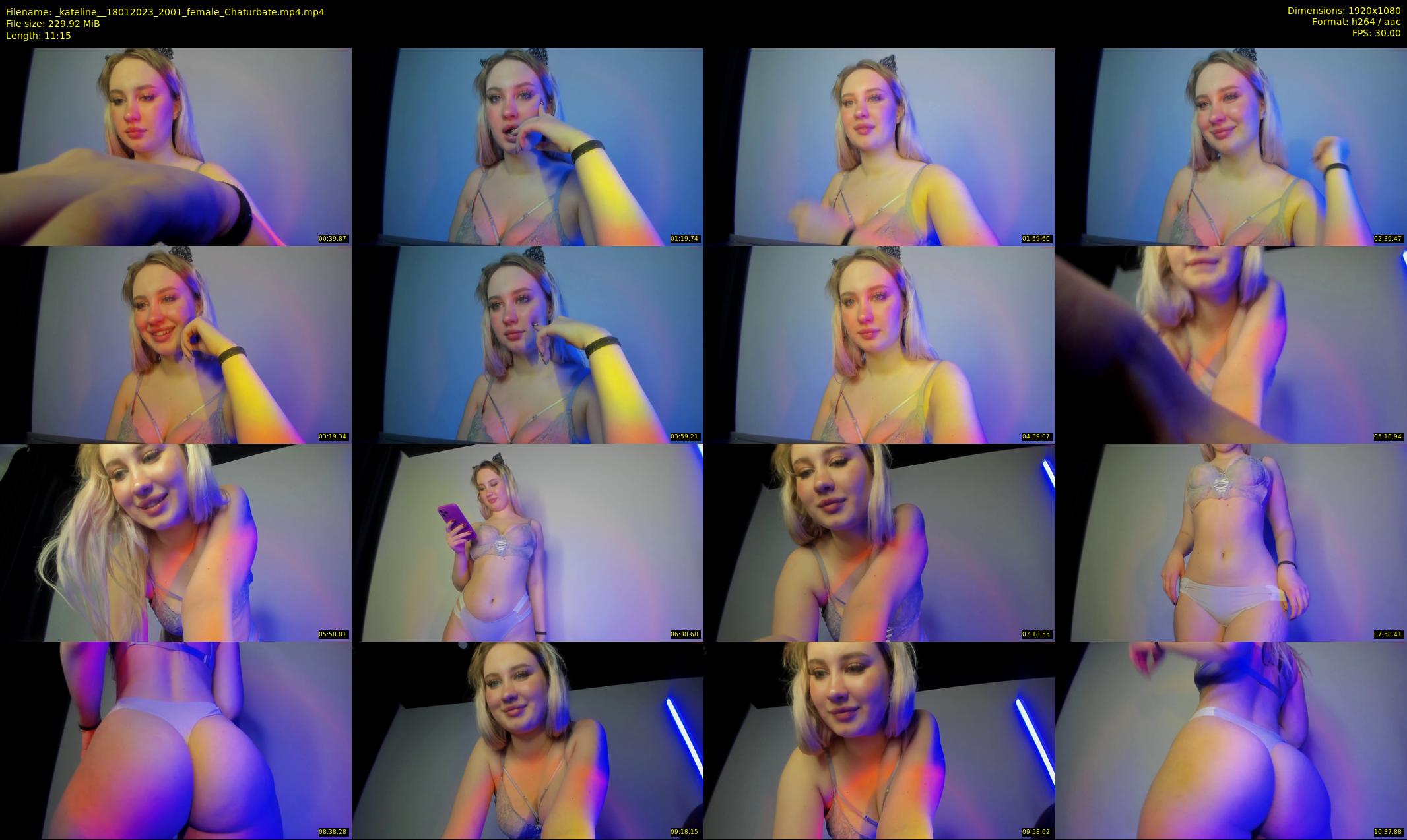 _kateline_ — 12 minute Chaturbate female cam show recording, 1080p, Jan 18, 2023