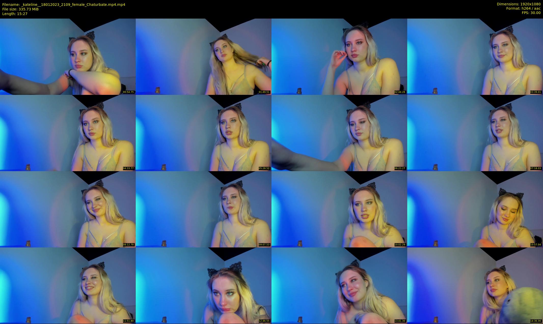 _kateline_ — 16 minute Chaturbate female cam show recording, 1080p, Jan 18, 2023