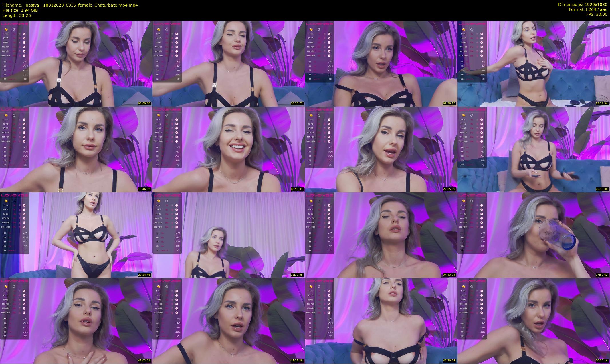 _nastya_ — 54 minute Chaturbate female cam show recording, 1080p, Jan 18, 2023