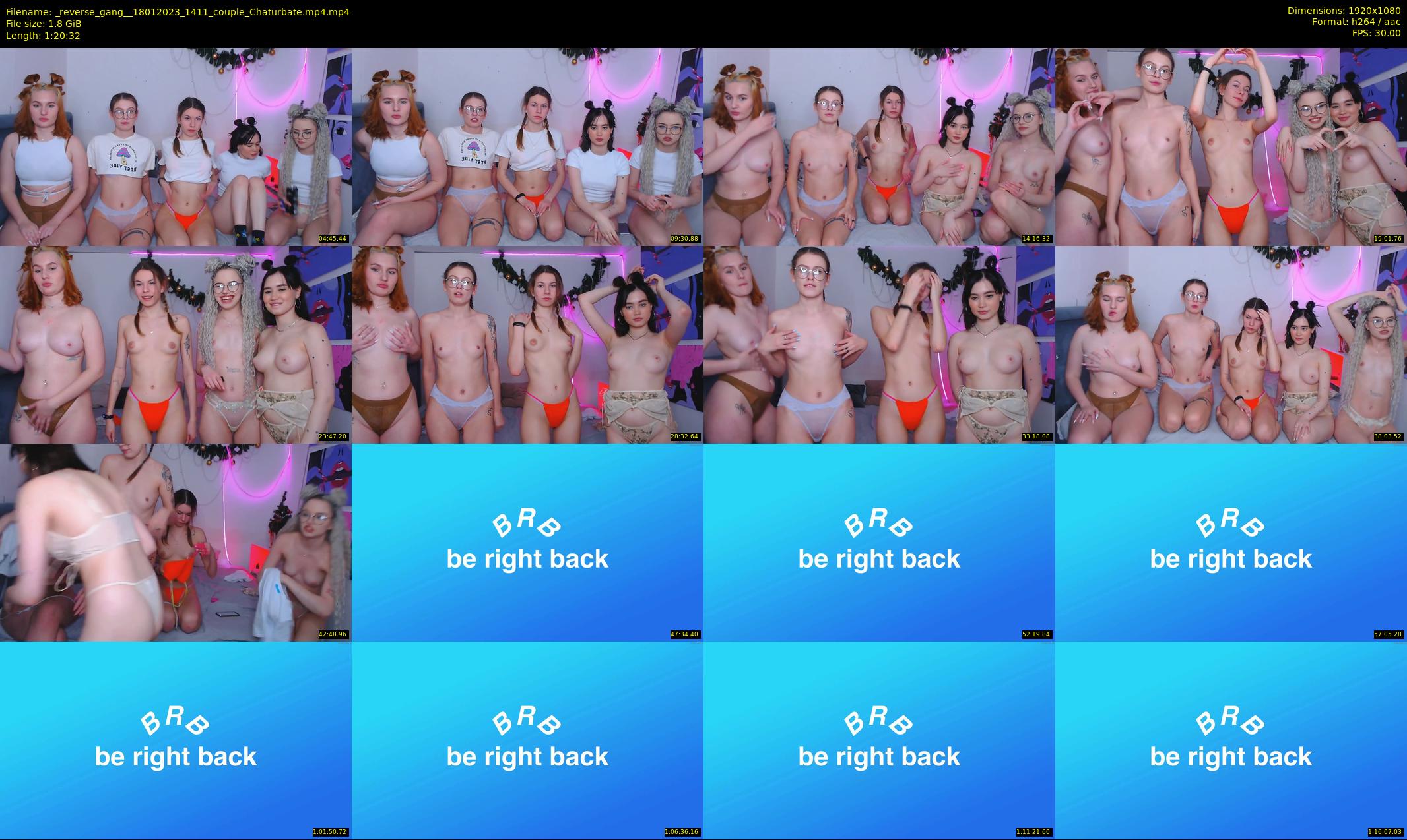_reverse_gang_ — 81 minute Chaturbate couple cam show recording, 1080p, Jan 18, 2023