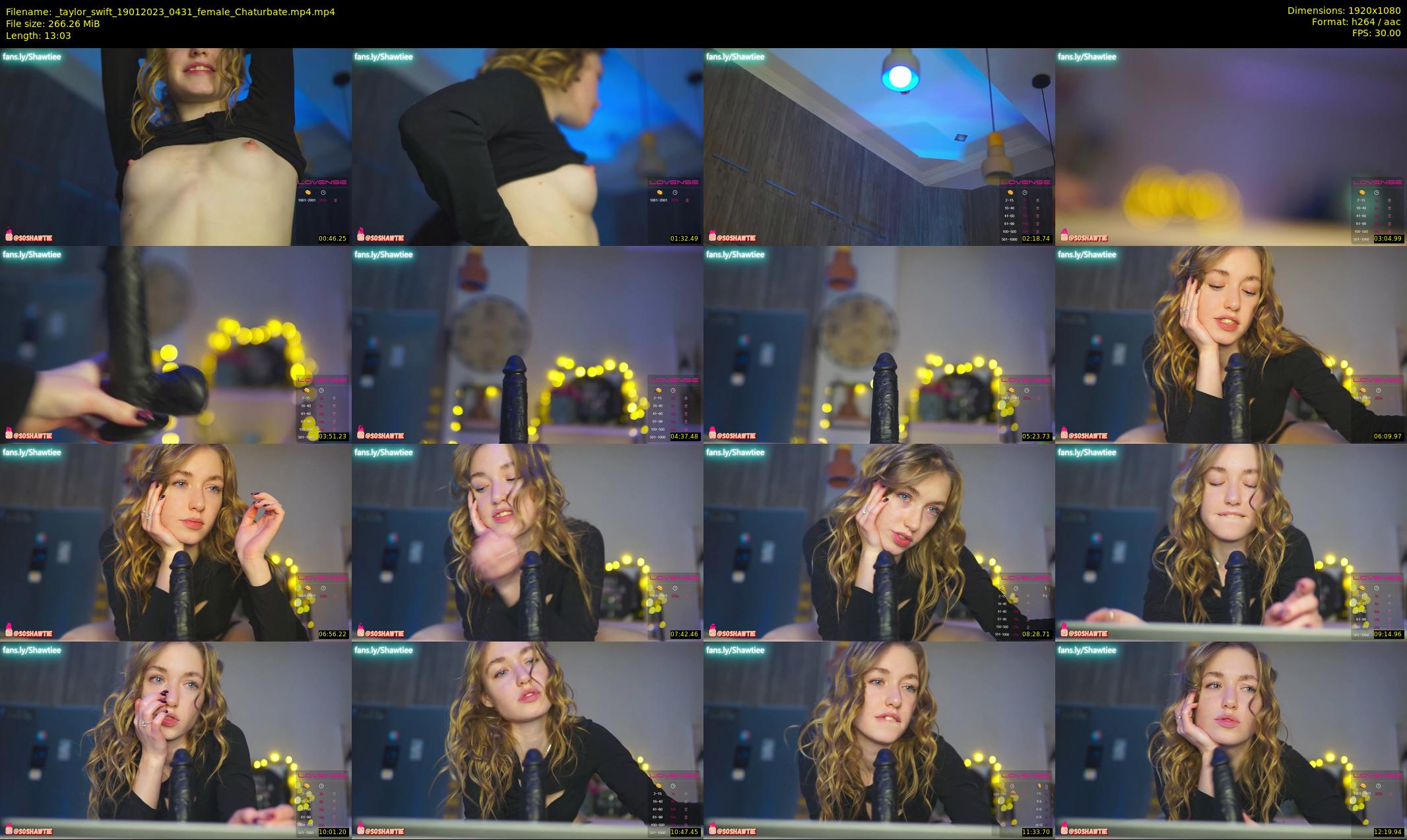 _taylor_swift — 14 minute Chaturbate female cam show recording, 1080p, Jan 19, 2023