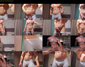 adam_muscle_ — 28 minute Chaturbate male cam show recording, 1080p, Jan 19, 2023