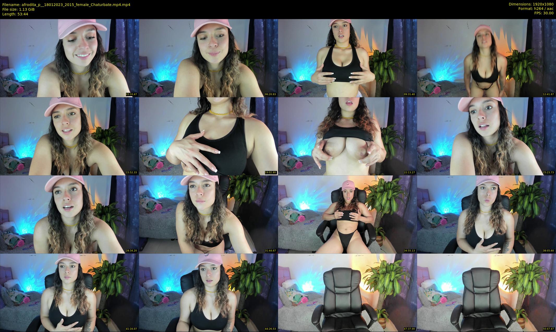 afrodita_p_ — 54 minute Chaturbate female cam show recording, 1080p, Jan 18, 2023
