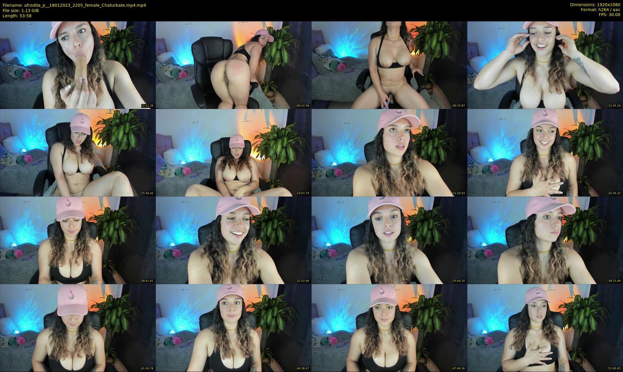 afrodita_p_ — 54 minute Chaturbate female cam show recording, 1080p, Jan 18, 2023