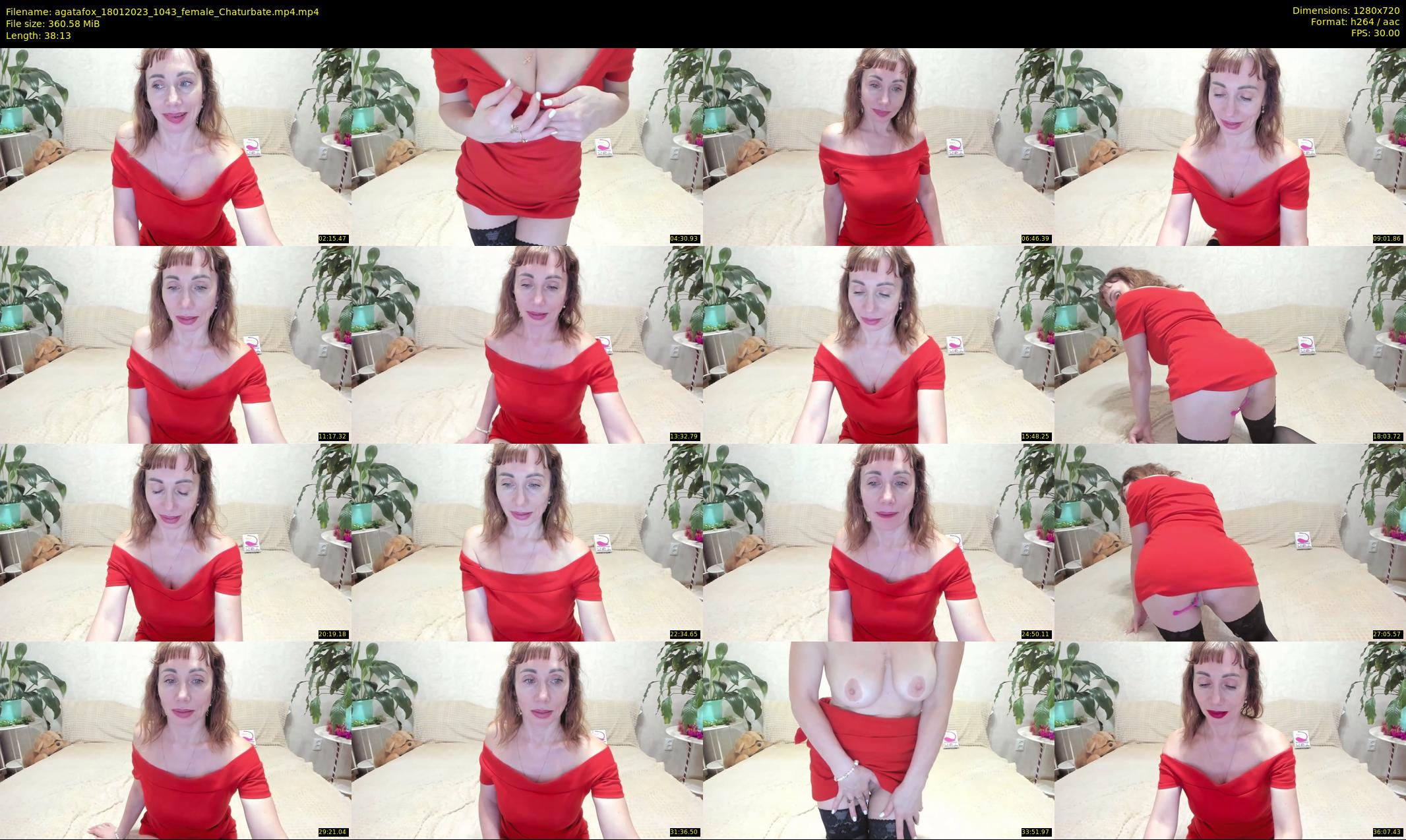 agatafox — 39 minute Chaturbate female cam show recording, 720p, Jan 18, 2023