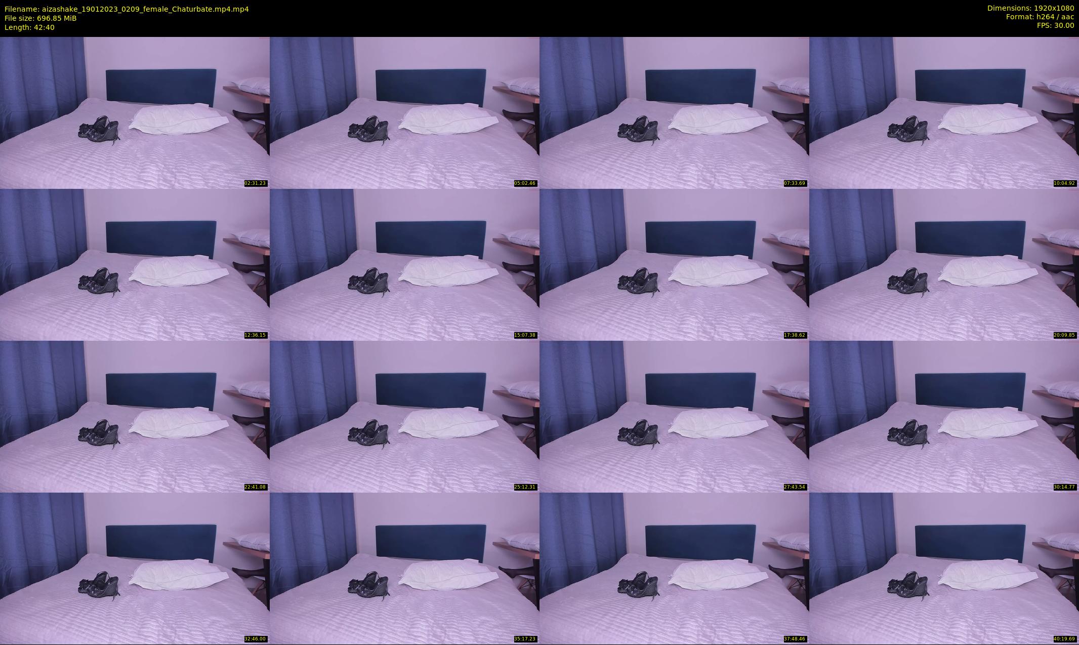 aizashake — 43 minute Chaturbate female cam show recording, 1080p, Jan 19, 2023