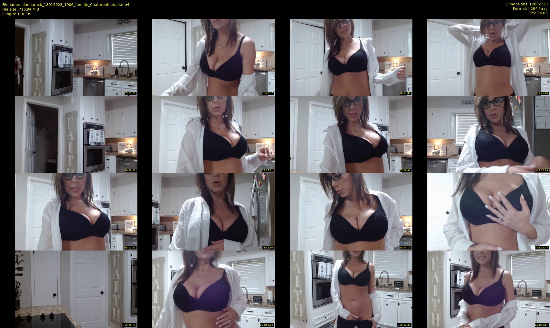 alannarack — 91 minute Chaturbate female cam show recording, 720p, Jan 18, 2023