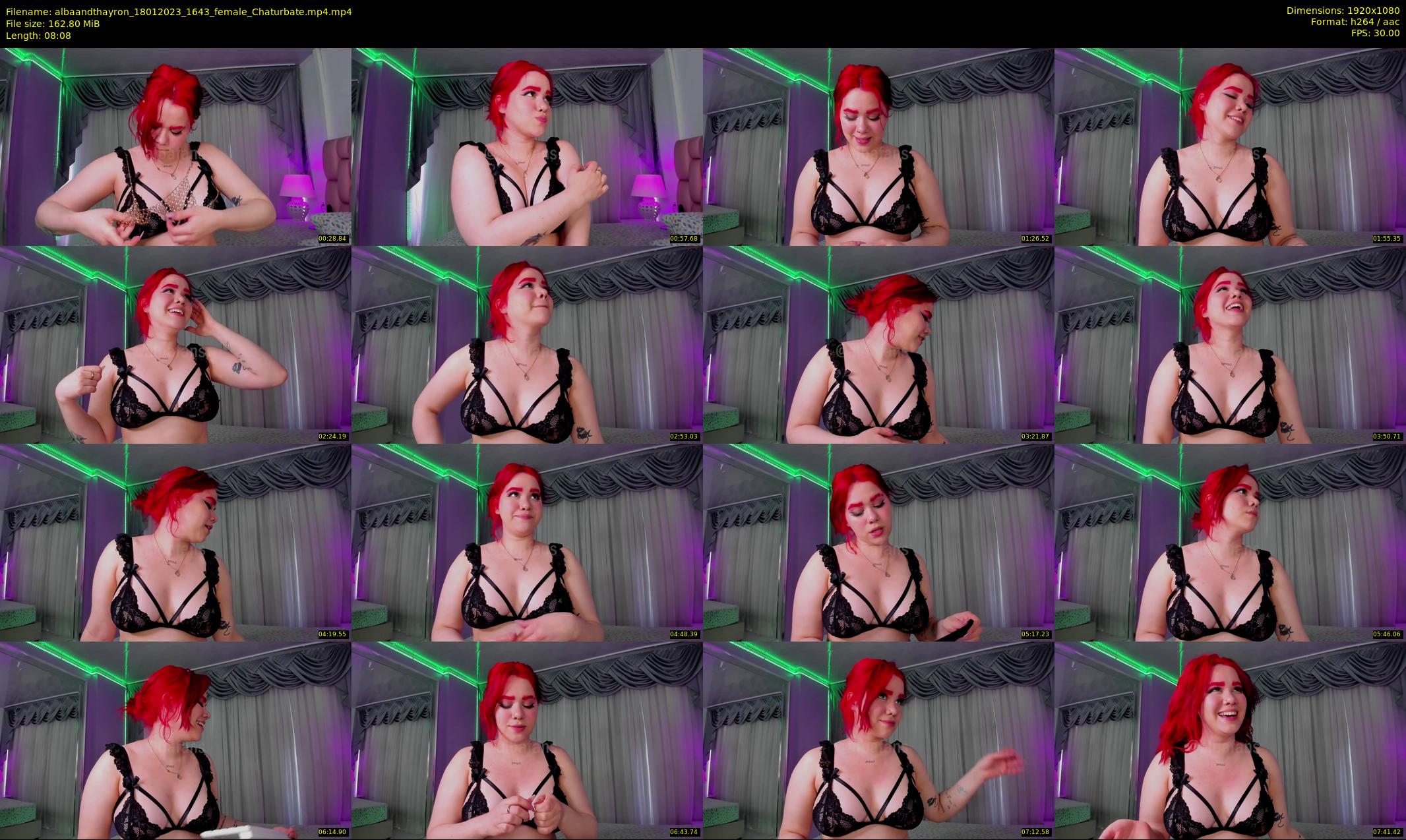 albaandthayron — 9 minute Chaturbate couple cam show recording, 1080p, Jan 18, 2023
