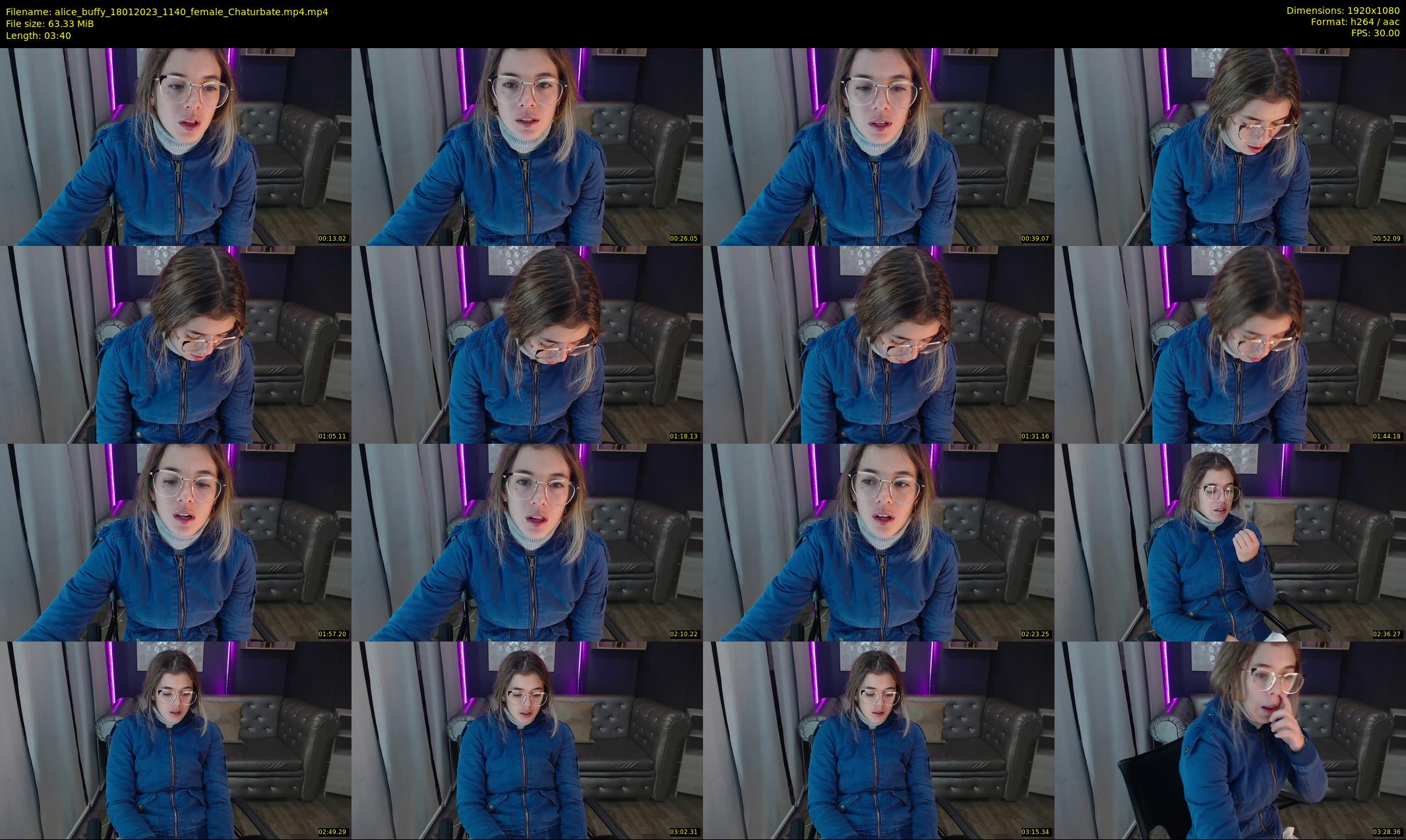 alice_buffy — 4 minute Chaturbate female cam show recording, 1080p, Jan 18, 2023