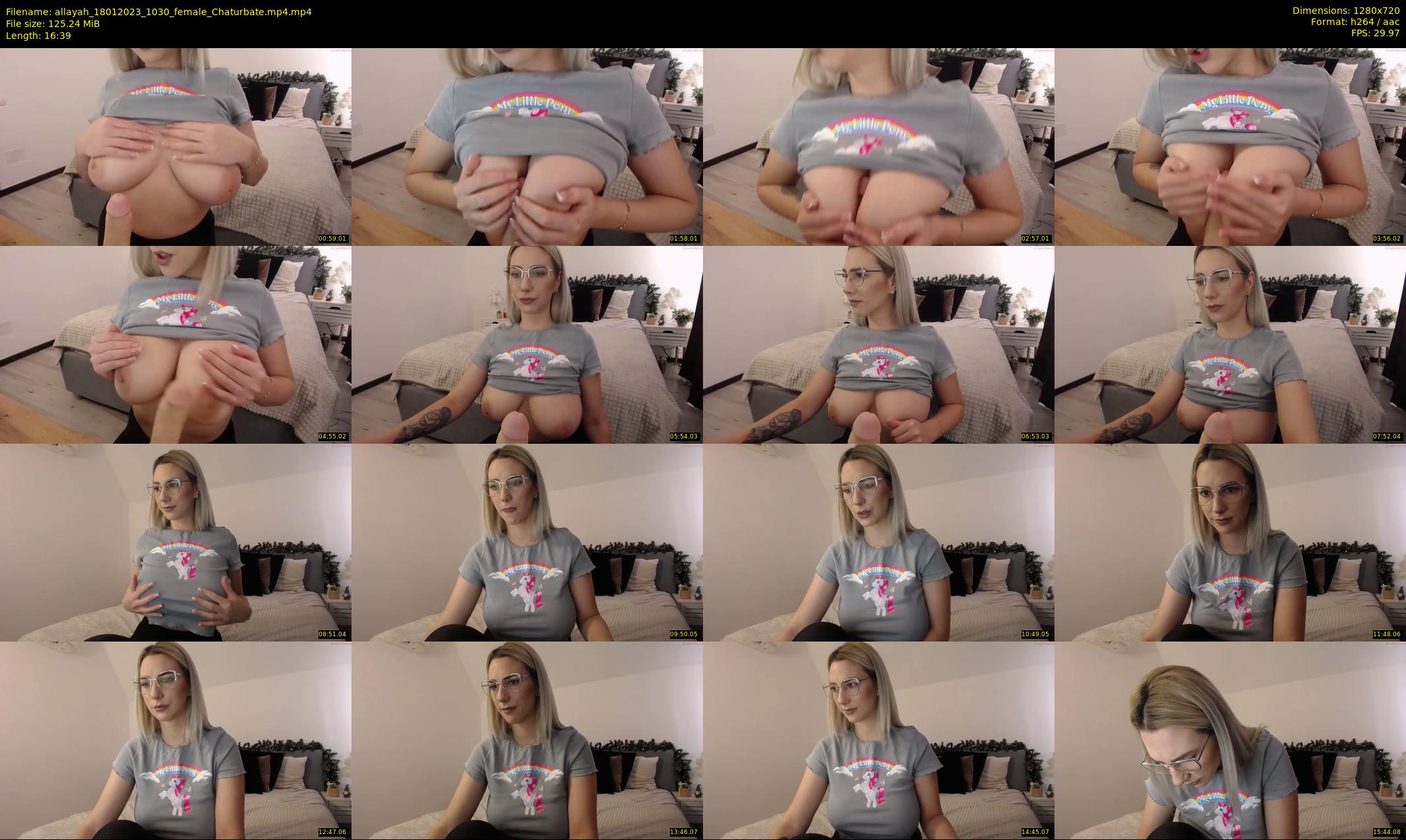 allayah — 17 minute Chaturbate female cam show recording, 720p, Jan 18, 2023