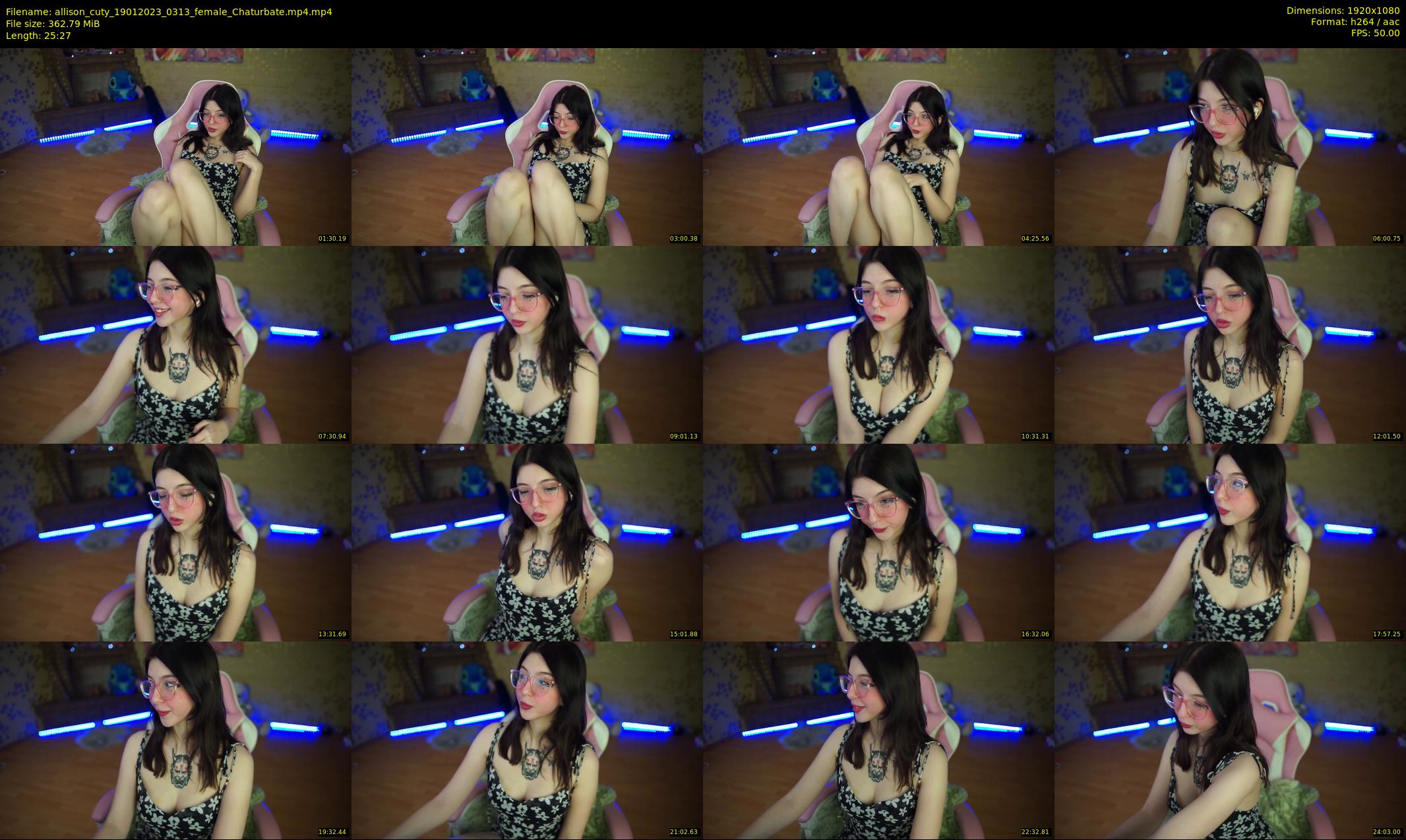 allison_cuty — 26 minute Chaturbate female cam show recording, 1080p, Jan 19, 2023