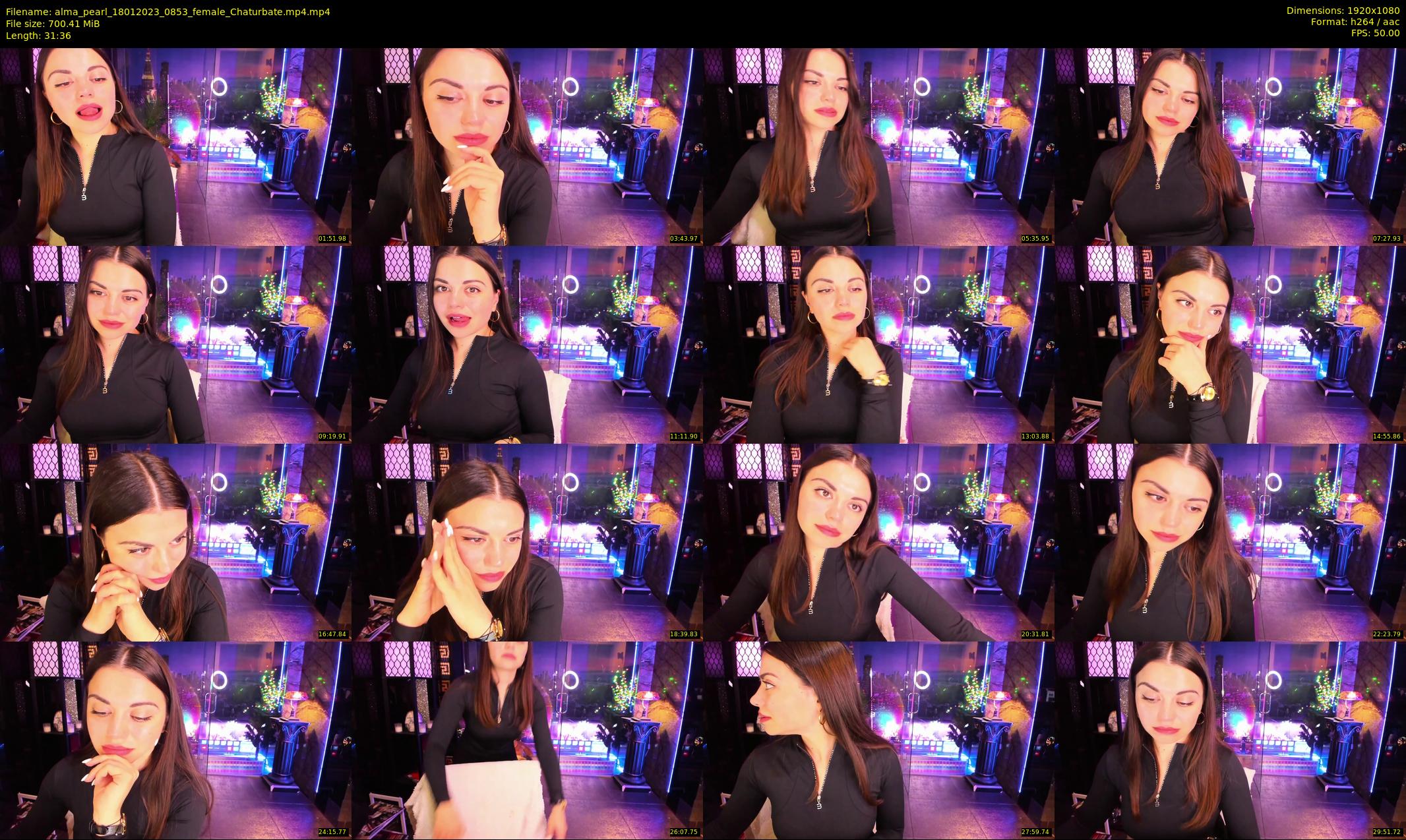 alma_pearl — 32 minute Chaturbate female cam show recording, 1080p, Jan 18, 2023