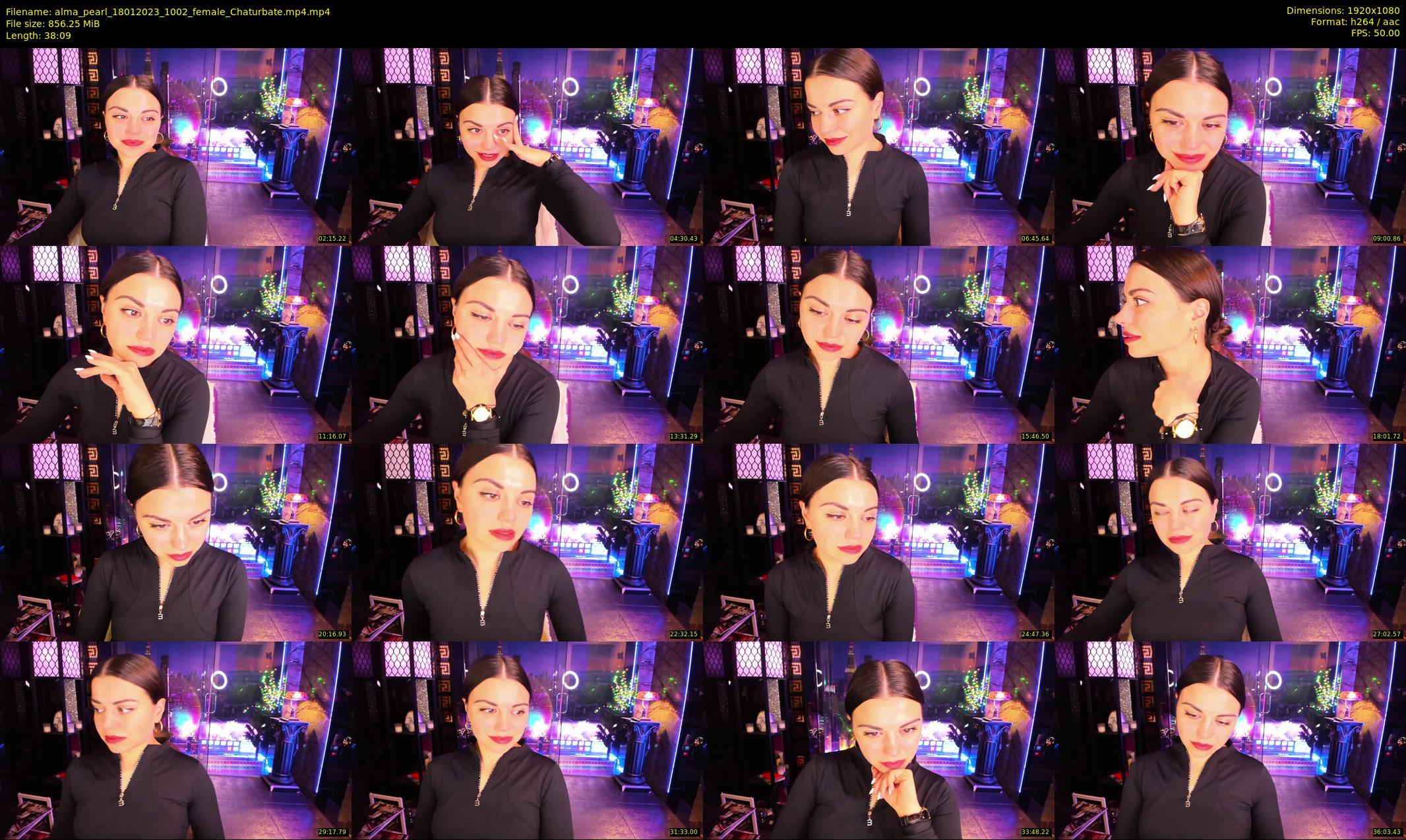 alma_pearl — 39 minute Chaturbate female cam show recording, 1080p, Jan 18, 2023