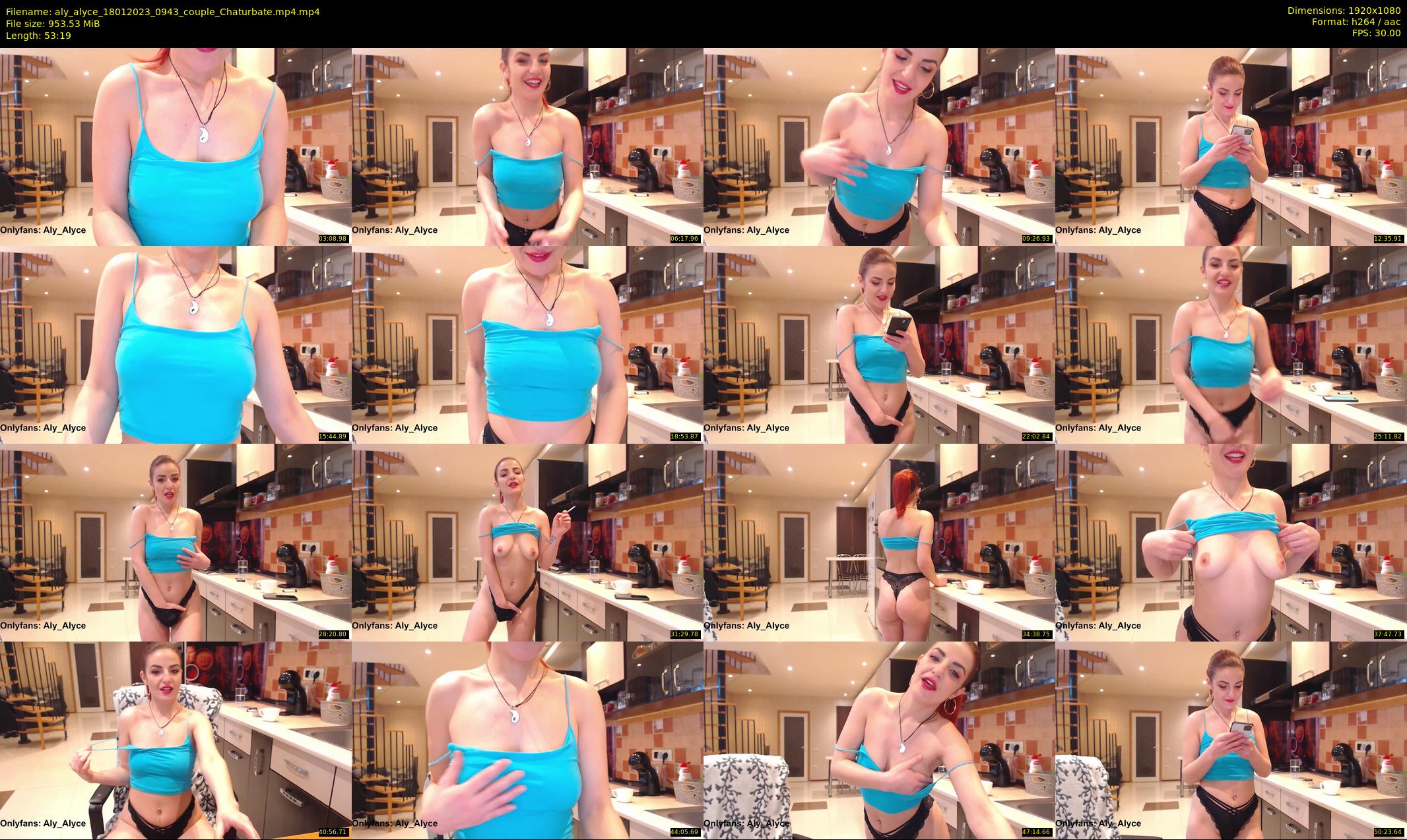 aly_alyce — 54 minute Chaturbate female cam show recording, 1080p, Jan 18, 2023