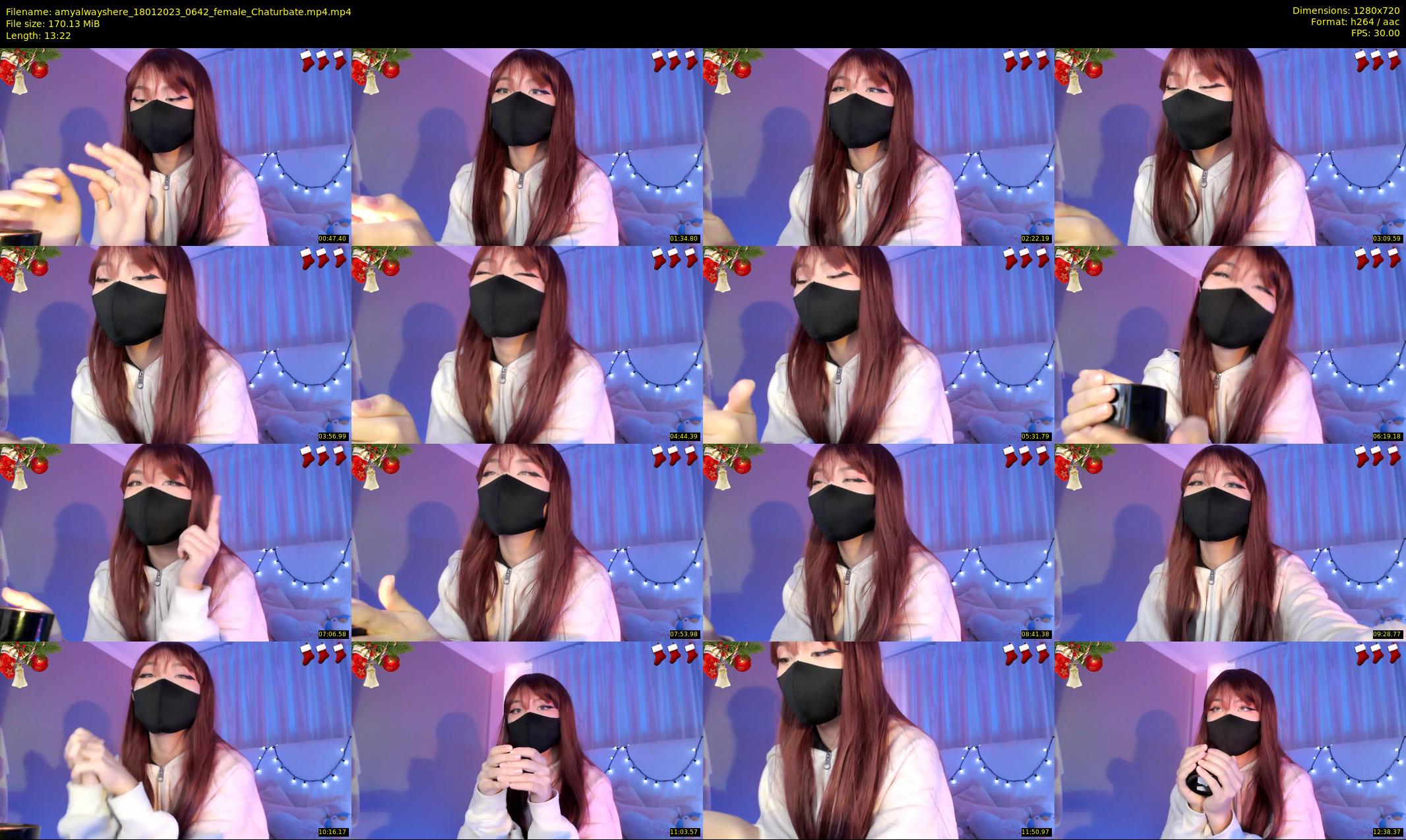 amyalwayshere — 14 minute Chaturbate female cam show recording, 720p, Jan 18, 2023