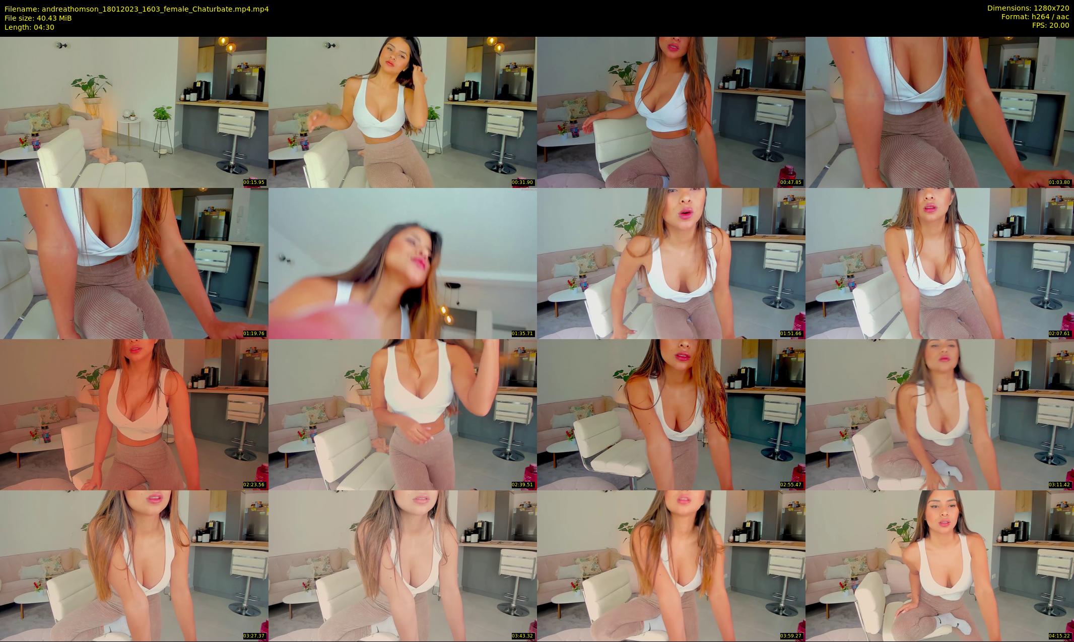 andreathomson — 5 minute Chaturbate female cam show recording, 720p, Jan 18, 2023