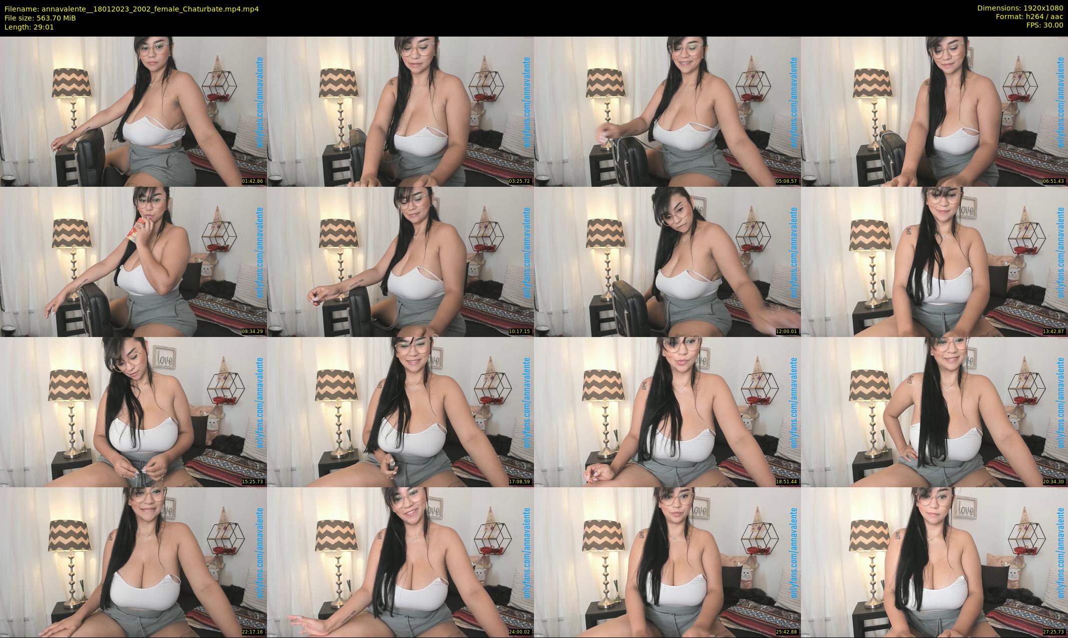 annavalente_ — 30 minute Chaturbate female cam show recording, 1080p, Jan 18, 2023