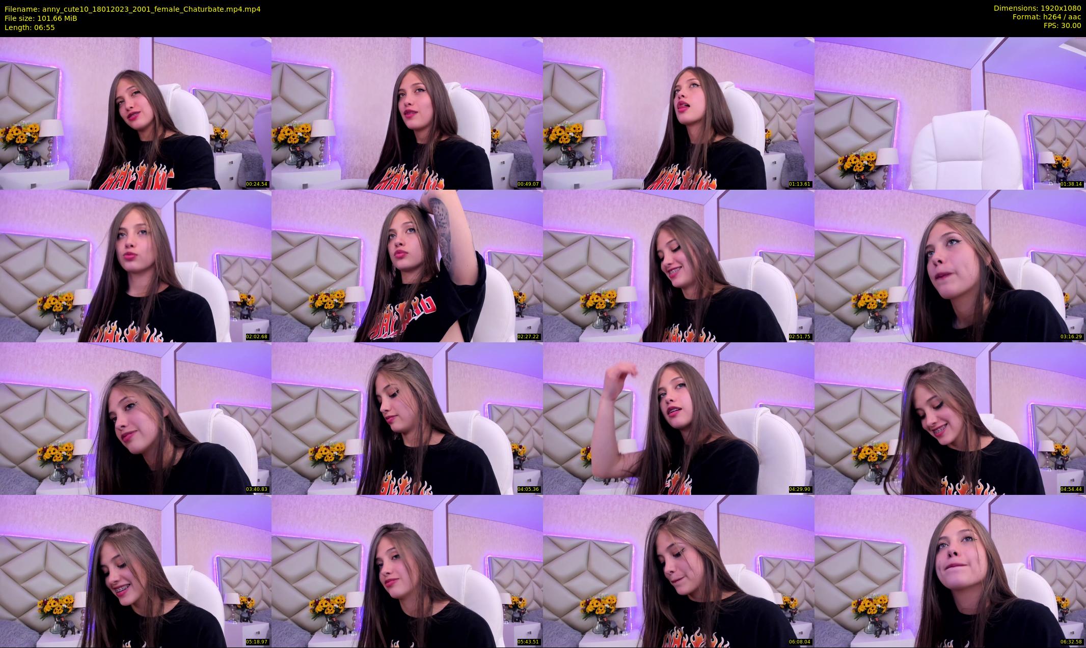 anny_cute10 — 7 minute Chaturbate female cam show recording, 1080p, Jan 18, 2023