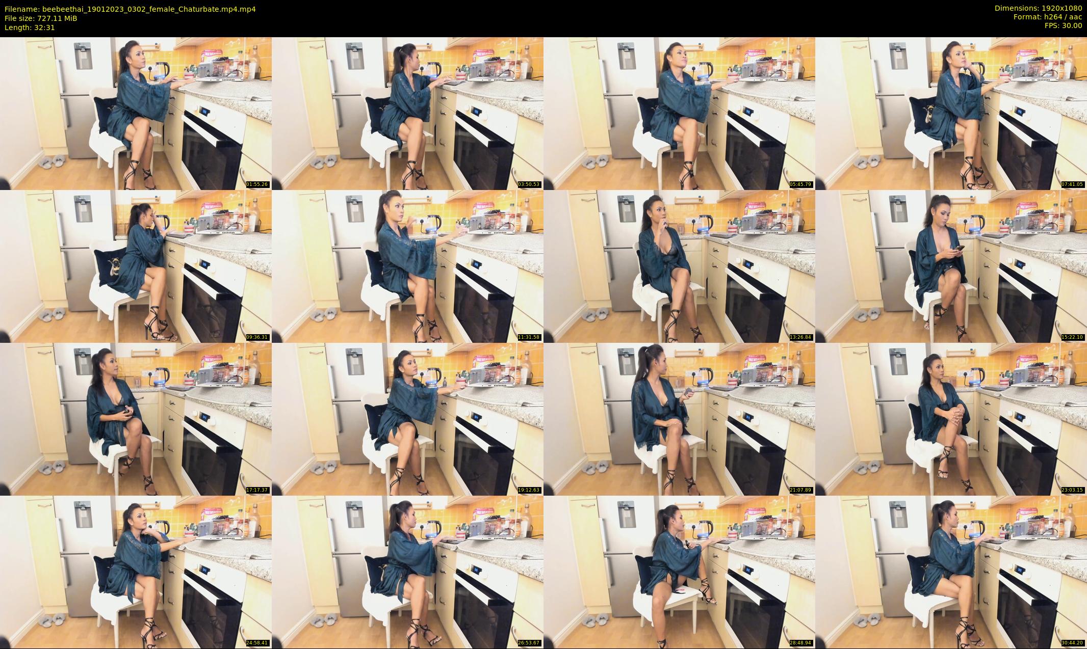 beebeethai — 33 minute Chaturbate female cam show recording, 1080p, Jan 19, 2023