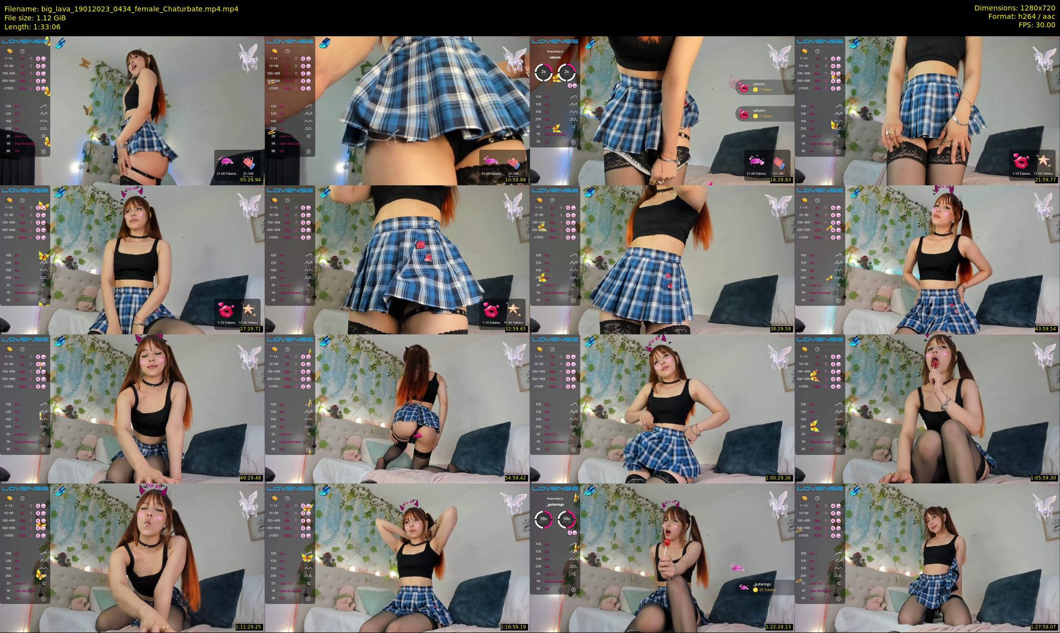 big_lava — 94 minute Chaturbate female cam show recording, 720p, Jan 19, 2023